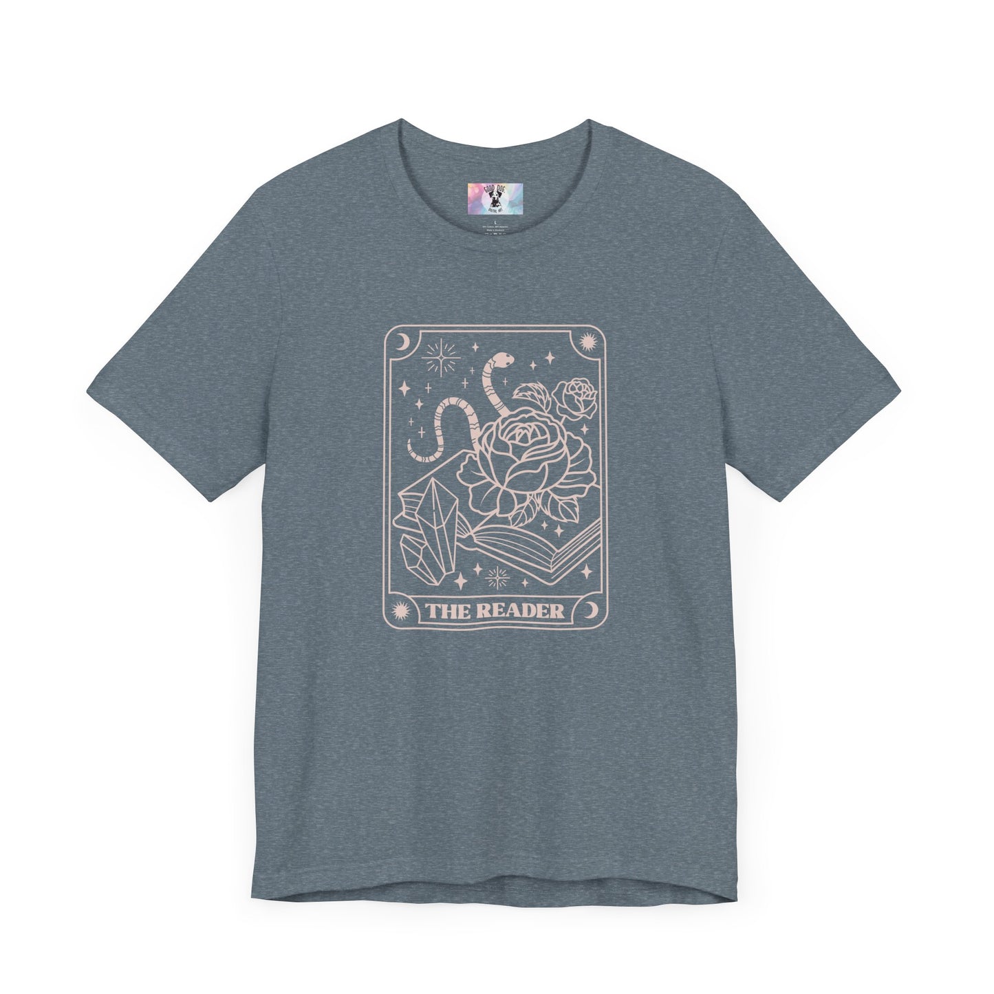 Mystical Reader Tee - Unisex Short Sleeve Shirt for Book Lovers, Perfect Gift for Readers, Literary T-Shirt, Reading Vibes, Cozy Outfit