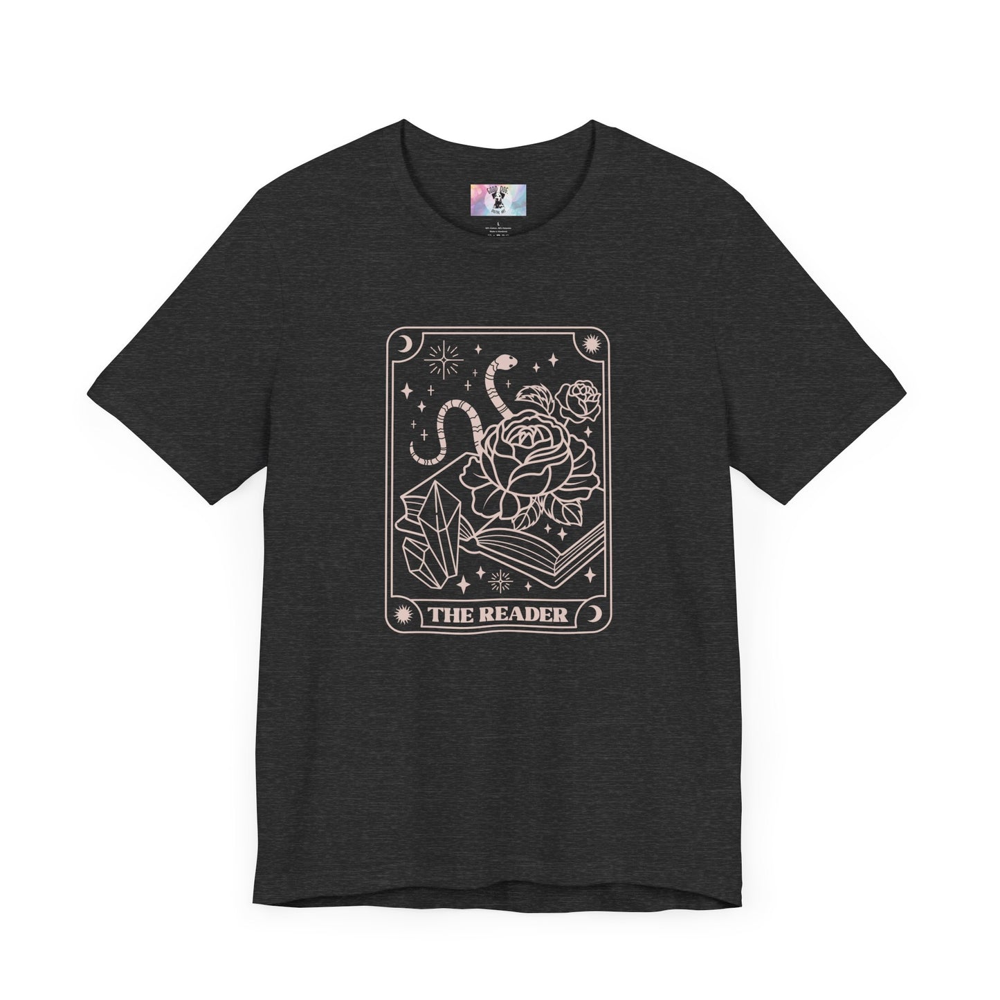 Mystical Reader Tee - Unisex Short Sleeve Shirt for Book Lovers, Perfect Gift for Readers, Literary T-Shirt, Reading Vibes, Cozy Outfit