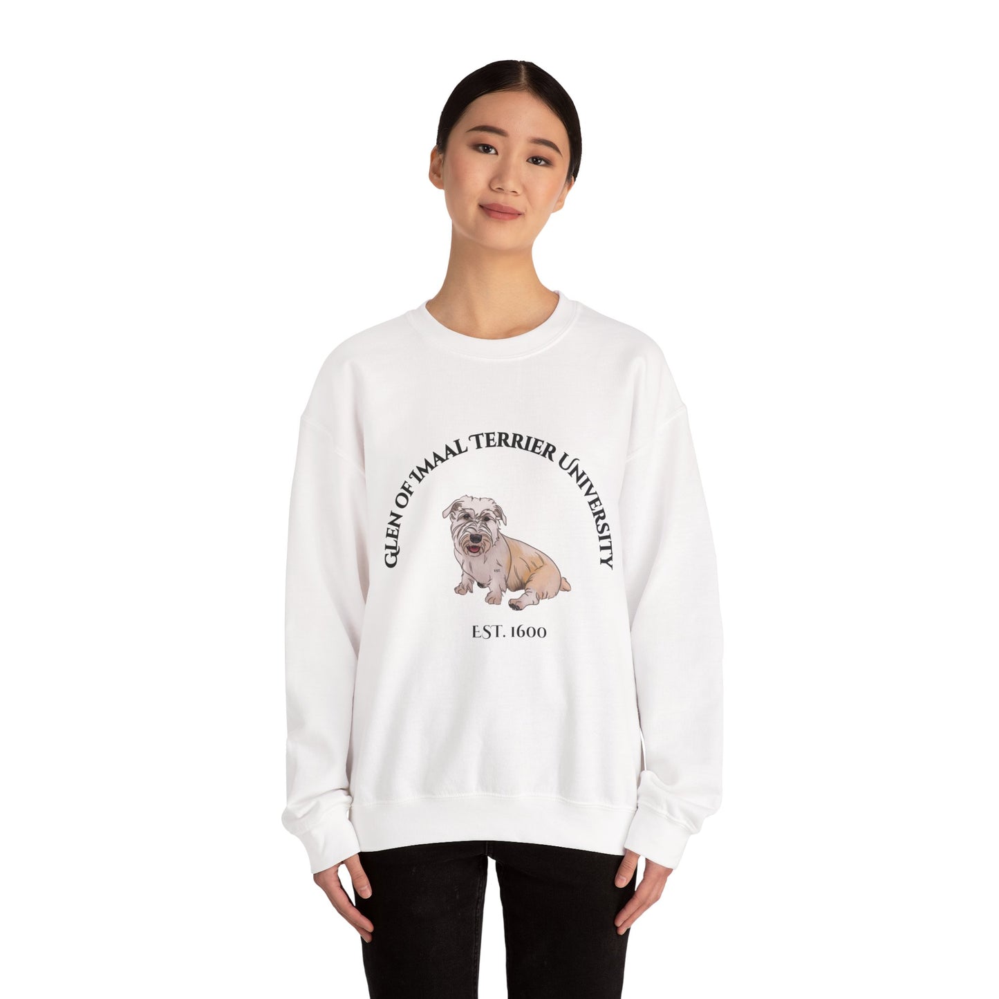 Glen of Imaal Terrier University Sweatshirt - "Proudly Representing the Best of the Breed!"