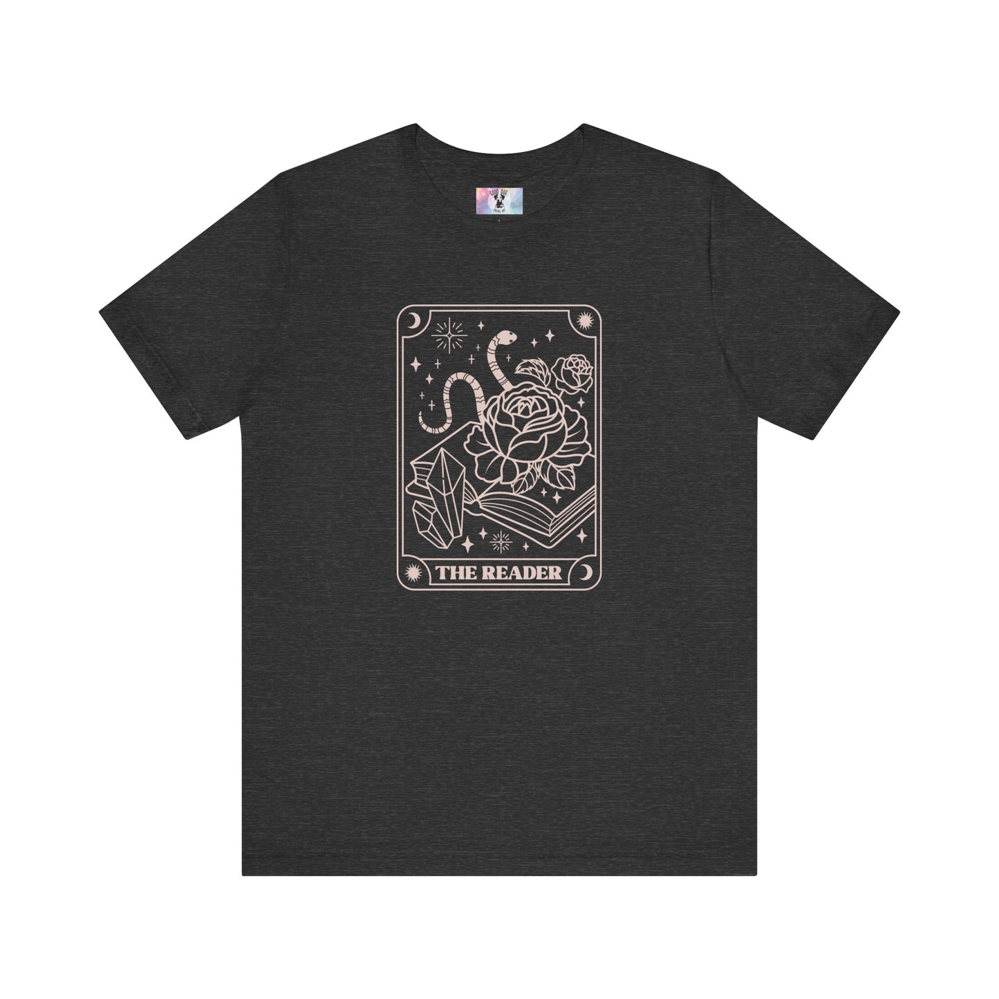 Mystical Reader Tee - Unisex Short Sleeve Shirt for Book Lovers, Perfect Gift for Readers, Literary T-Shirt, Reading Vibes, Cozy Outfit
