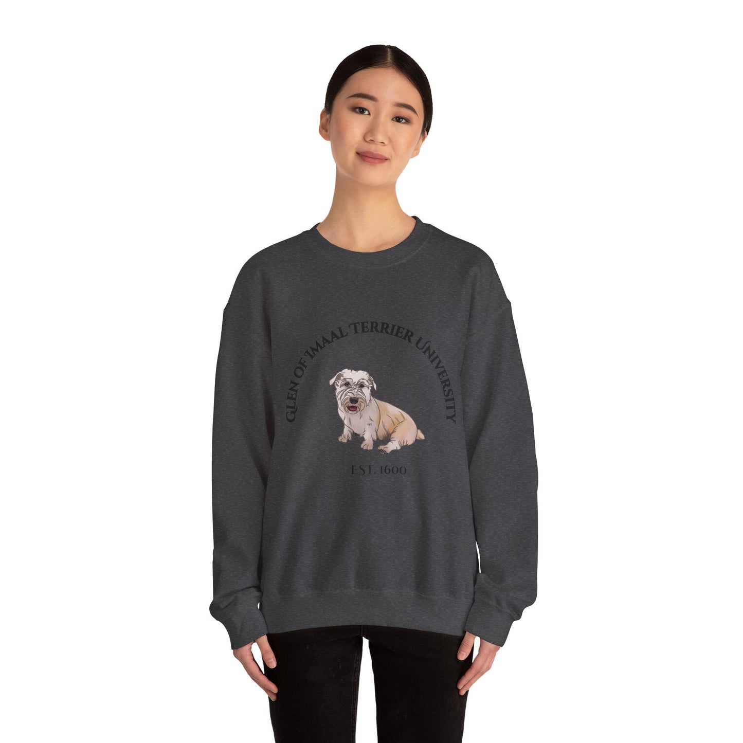 Glen of Imaal Terrier University Sweatshirt - "Proudly Representing the Best of the Breed!"