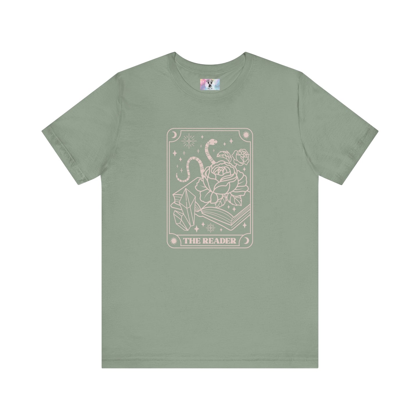 Mystical Reader Tee - Unisex Short Sleeve Shirt for Book Lovers, Perfect Gift for Readers, Literary T-Shirt, Reading Vibes, Cozy Outfit
