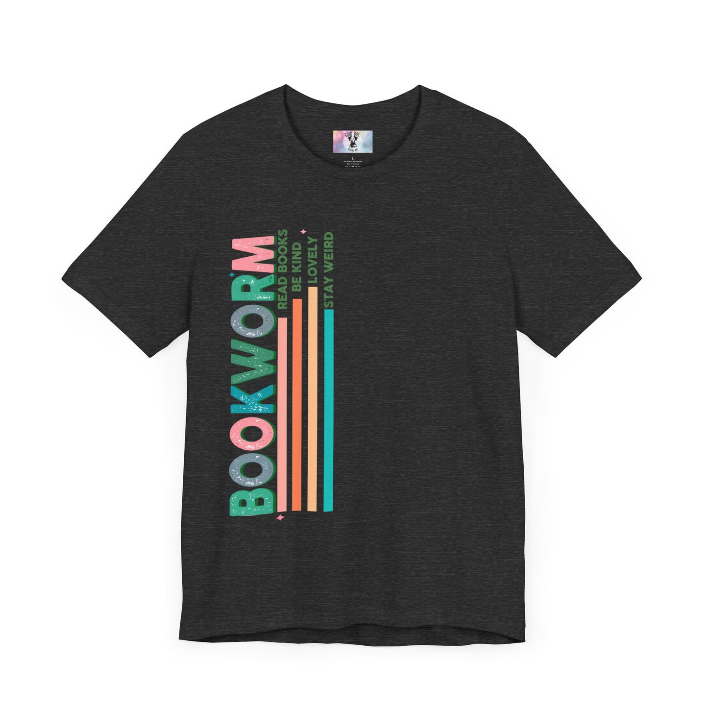 Bookworm Unisex Tee, Cozy Casual Wear for Readers, Perfect Gift for Book Lovers, Ideal for Book Clubs, Birthday, and Holidays