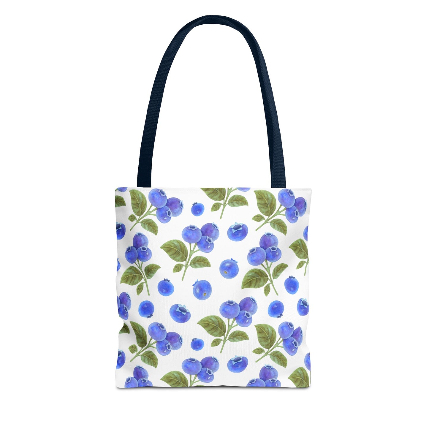Blueberry Floral Tote Bag - Stylish and Eco-Friendly Shopping