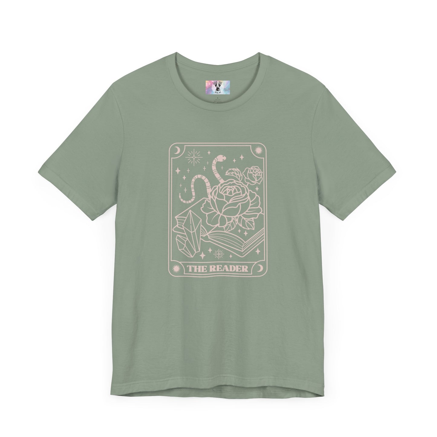 Mystical Reader Tee - Unisex Short Sleeve Shirt for Book Lovers, Perfect Gift for Readers, Literary T-Shirt, Reading Vibes, Cozy Outfit