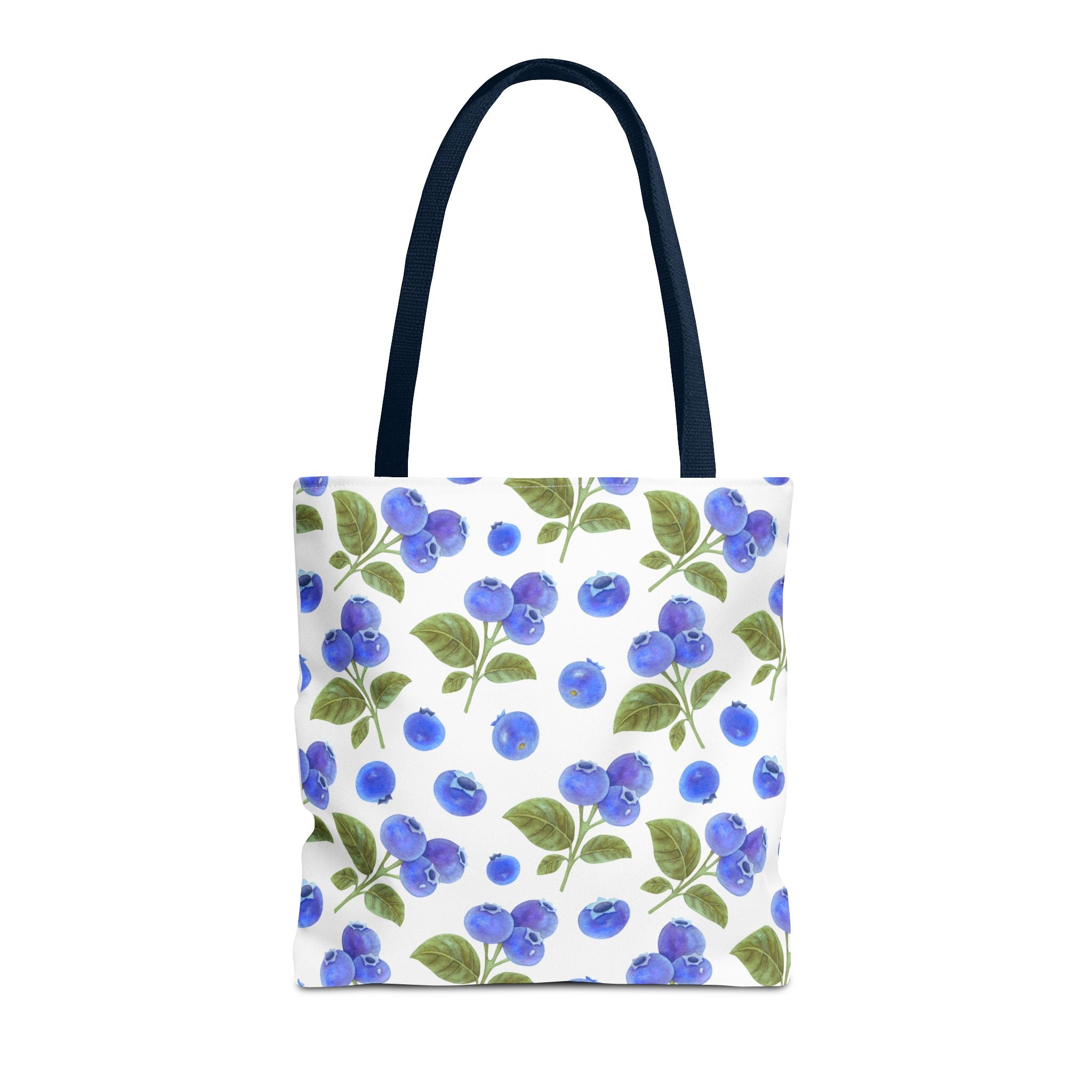 Blueberry Floral Tote Bag - Stylish and Eco-Friendly Shopping