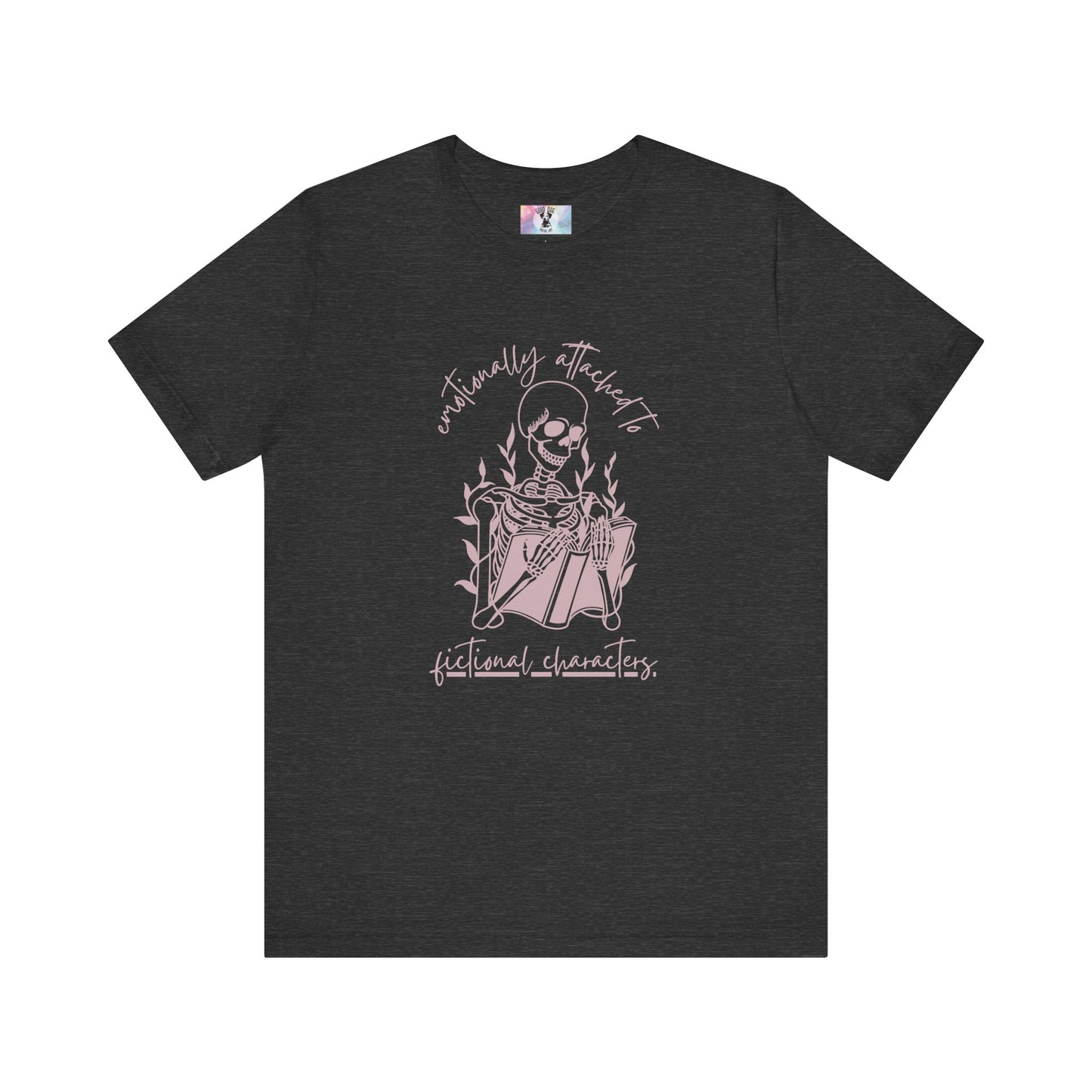 Fictional Character Love Tee, Unisex T-Shirt for Book Lovers, Gift for Gamers, Cute Graphic Tee, Halloween & Casual Wear