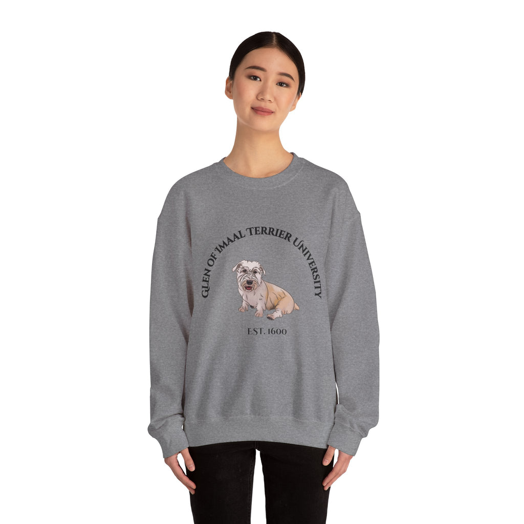 Glen of Imaal Terrier University Sweatshirt  - "Proudly Representing the Best of the Breed!"