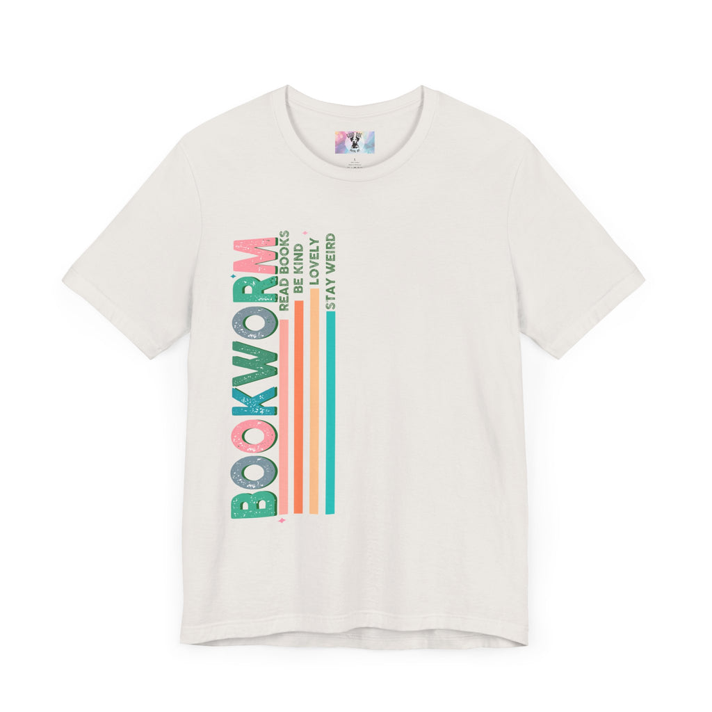 Bookworm Unisex Tee, Cozy Casual Wear for Readers, Perfect Gift for Book Lovers, Ideal for Book Clubs, Birthday, and Holidays