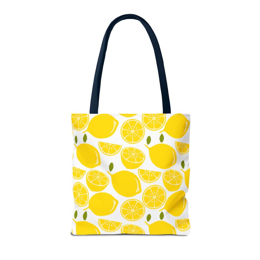 Bright Lemon Tote Bag - Perfect for Summer Outings and Eco-Friendly Shopping