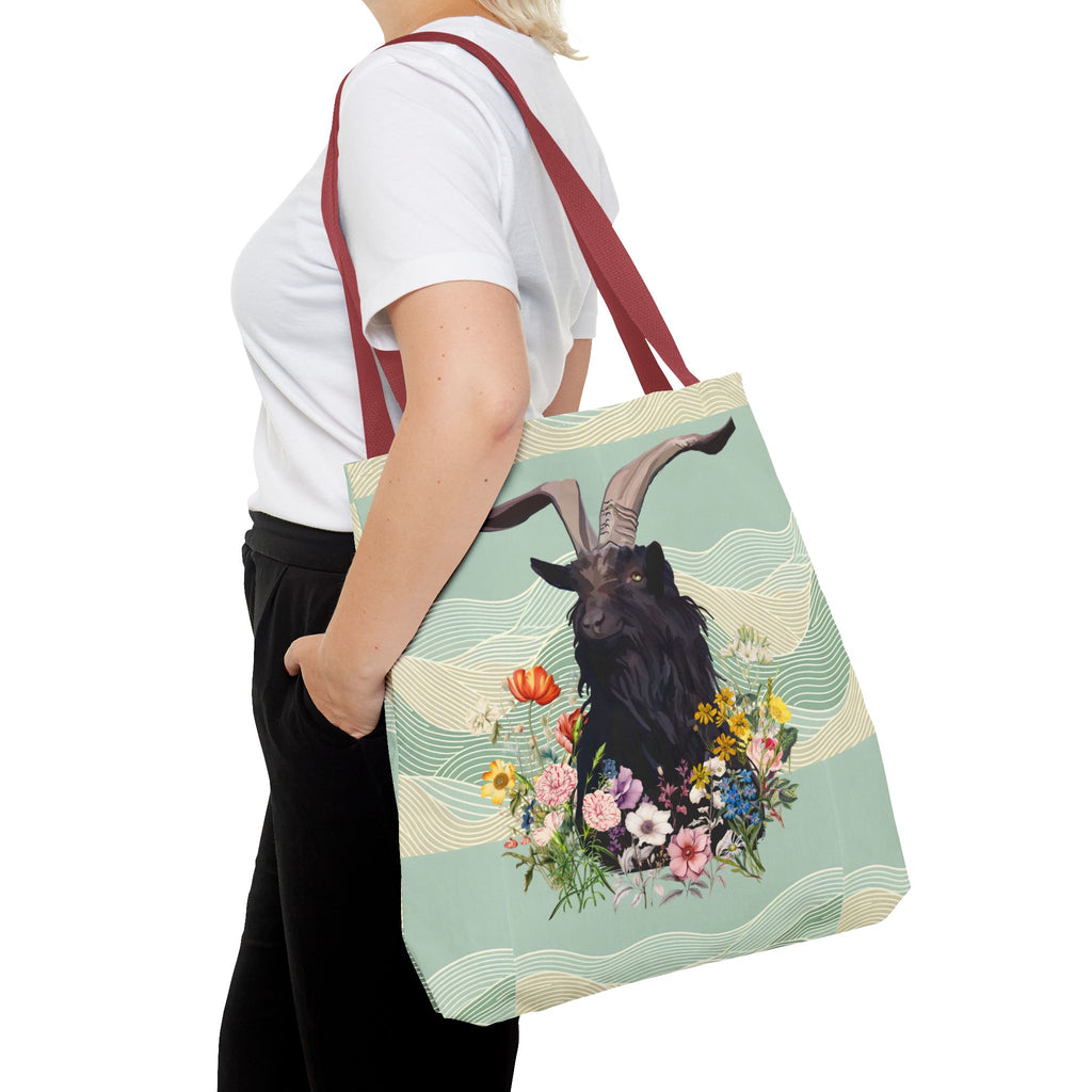 Majestic Goat Tote - "Goat Goals: Achieved!"