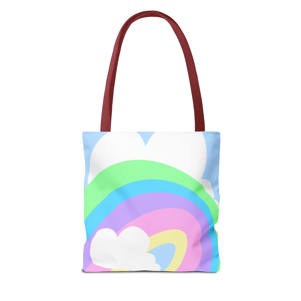 Pastel Rainbows & Clouds Tote - "Soft, Sweet, and Dreamy!"