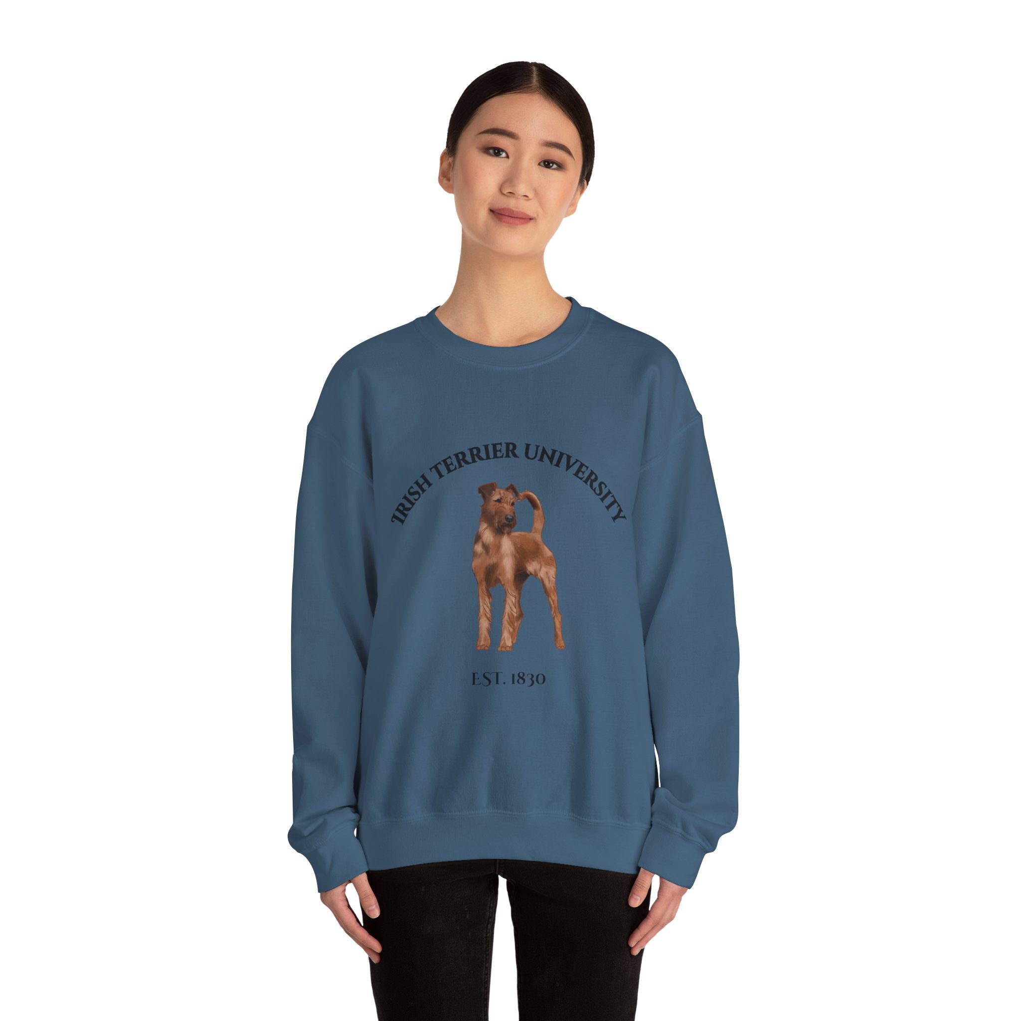 Irish Terrier University Sweatshirt - "Proudly Representing the Best of the Breed!"