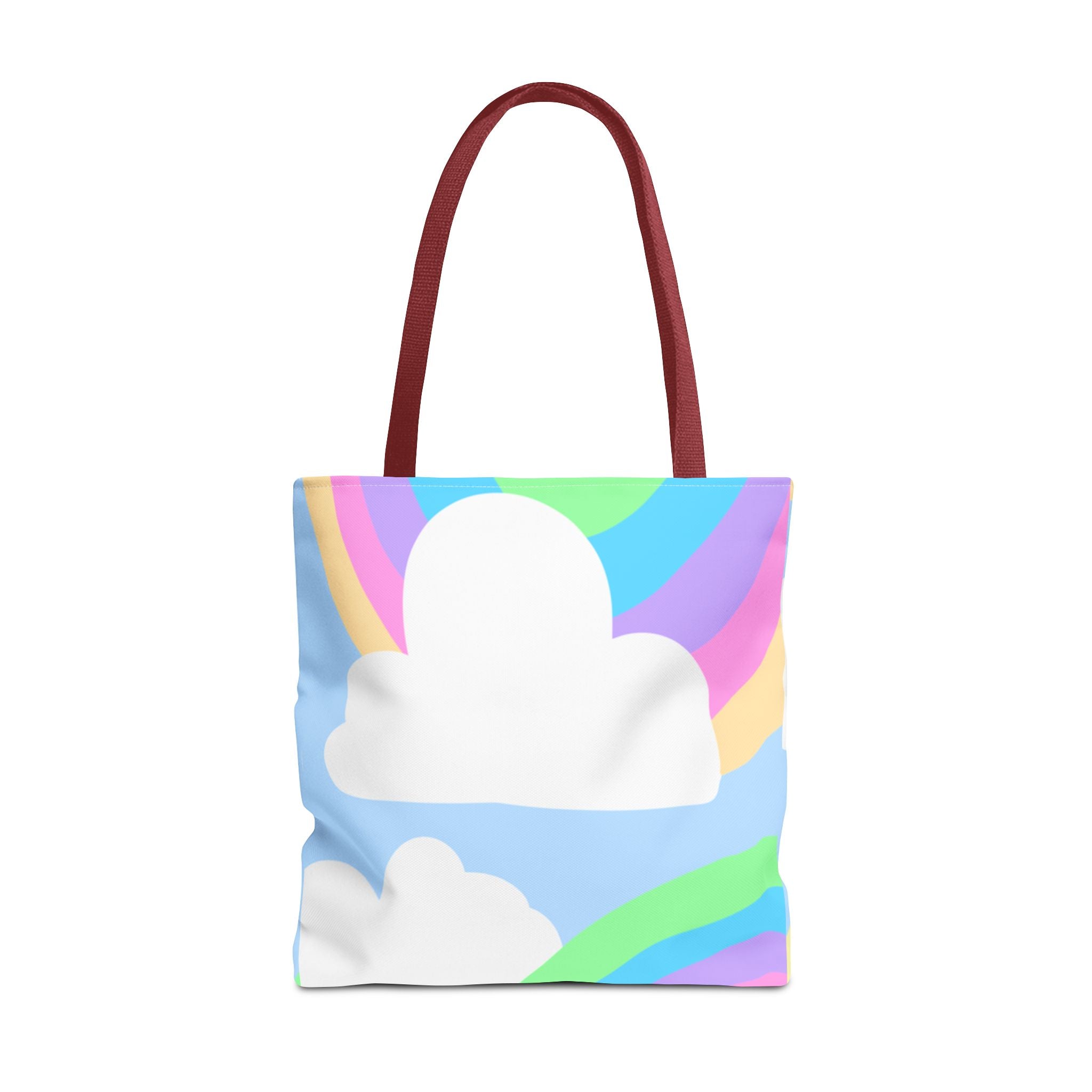 Pastel Rainbows & Clouds Tote - "Soft, Sweet, and Dreamy!"
