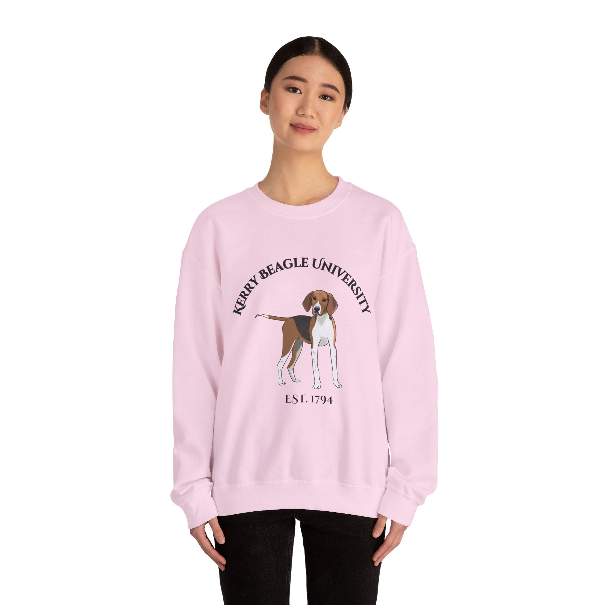 Kerry Beagle University Sweatshirt - "Proudly Representing the Best of the Breed!"