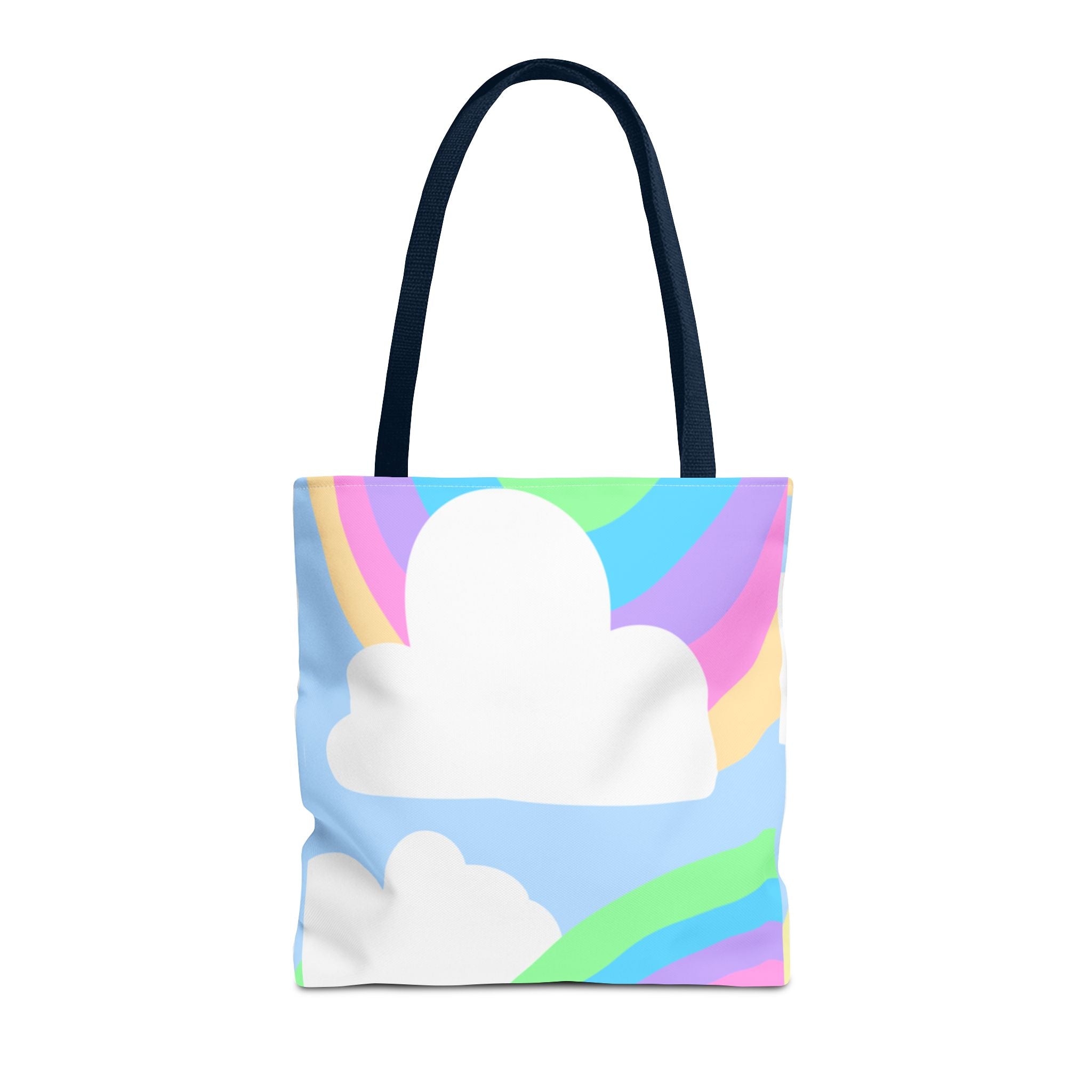 Pastel Rainbows & Clouds Tote - "Soft, Sweet, and Dreamy!"