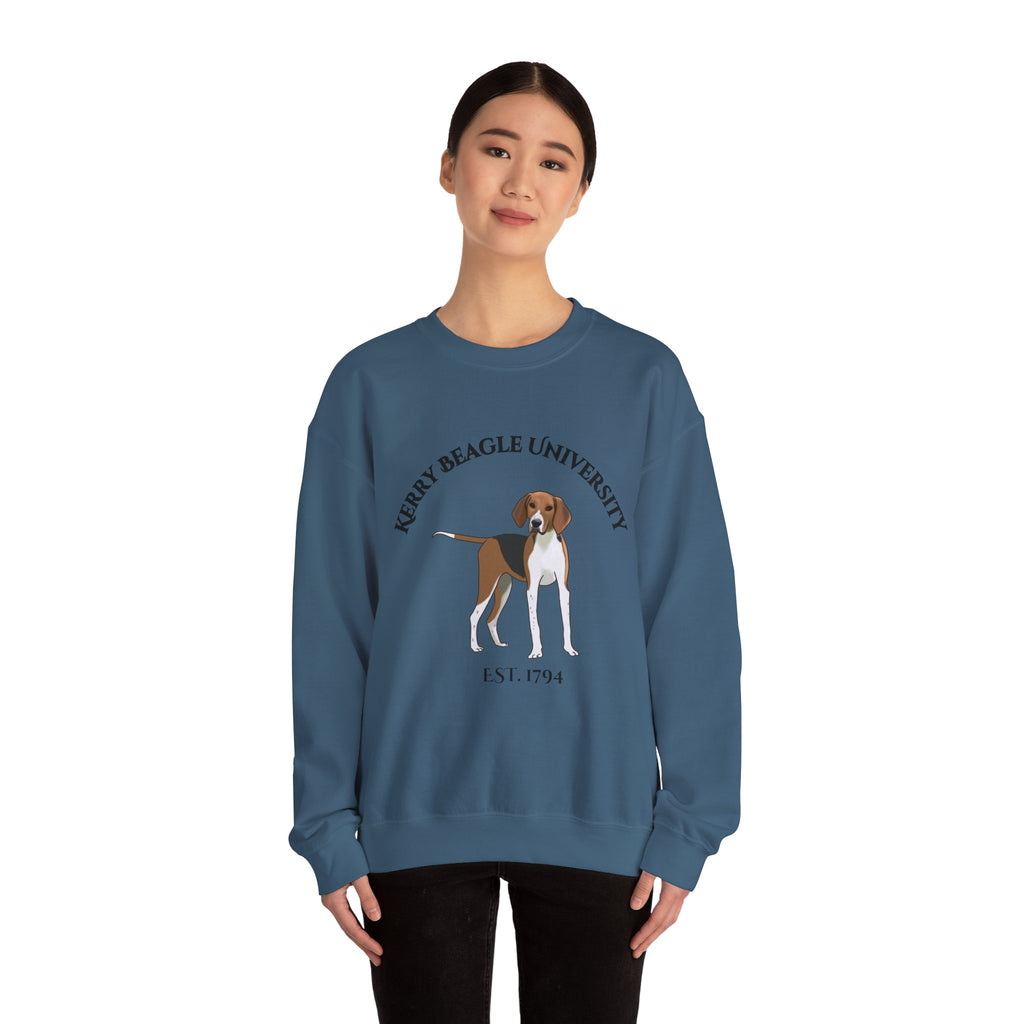 Kerry Beagle University Sweatshirt - "Proudly Representing the Best of the Breed!"