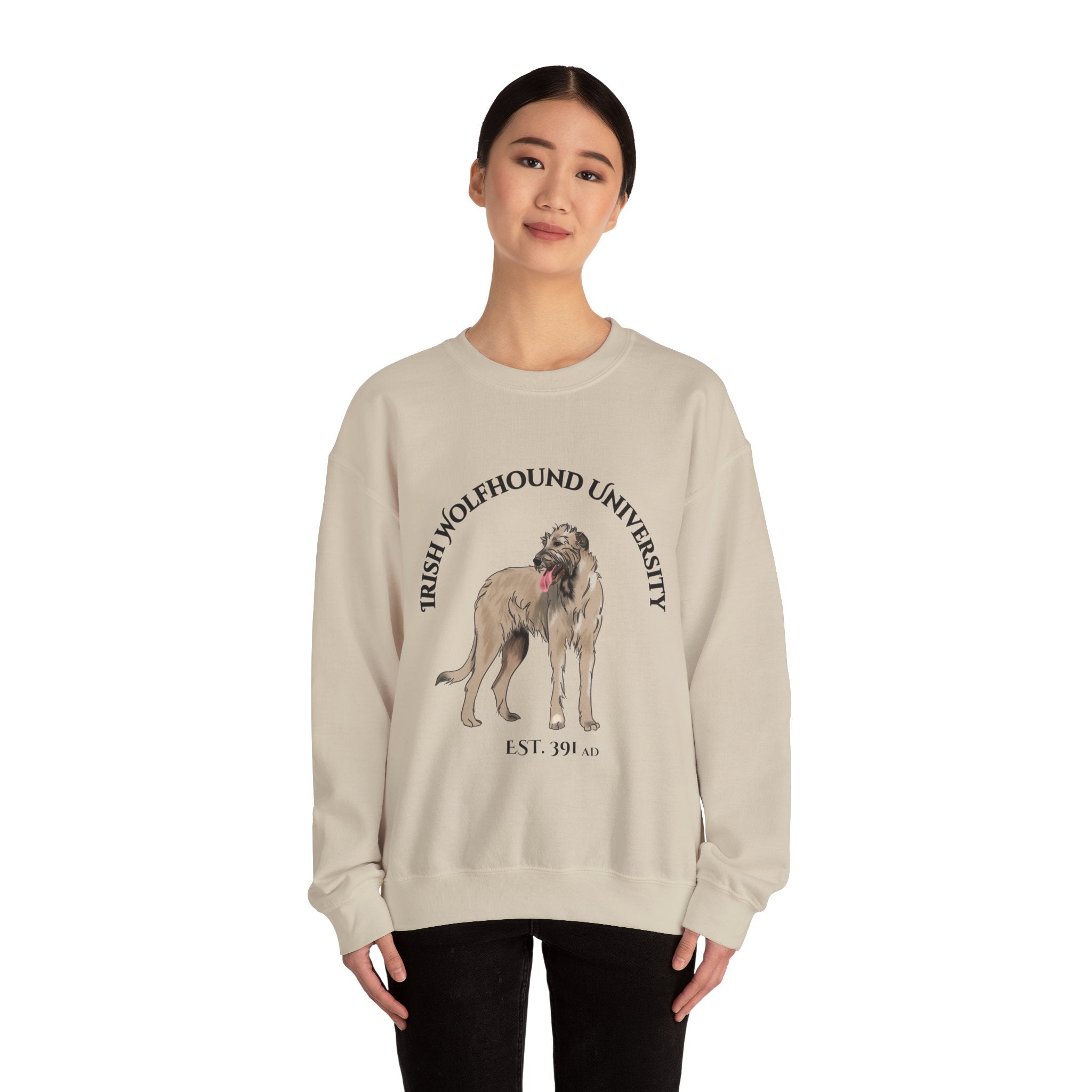Irish Wolfhound University Sweatshirt - "Proudly Representing the Best of the Breed!"