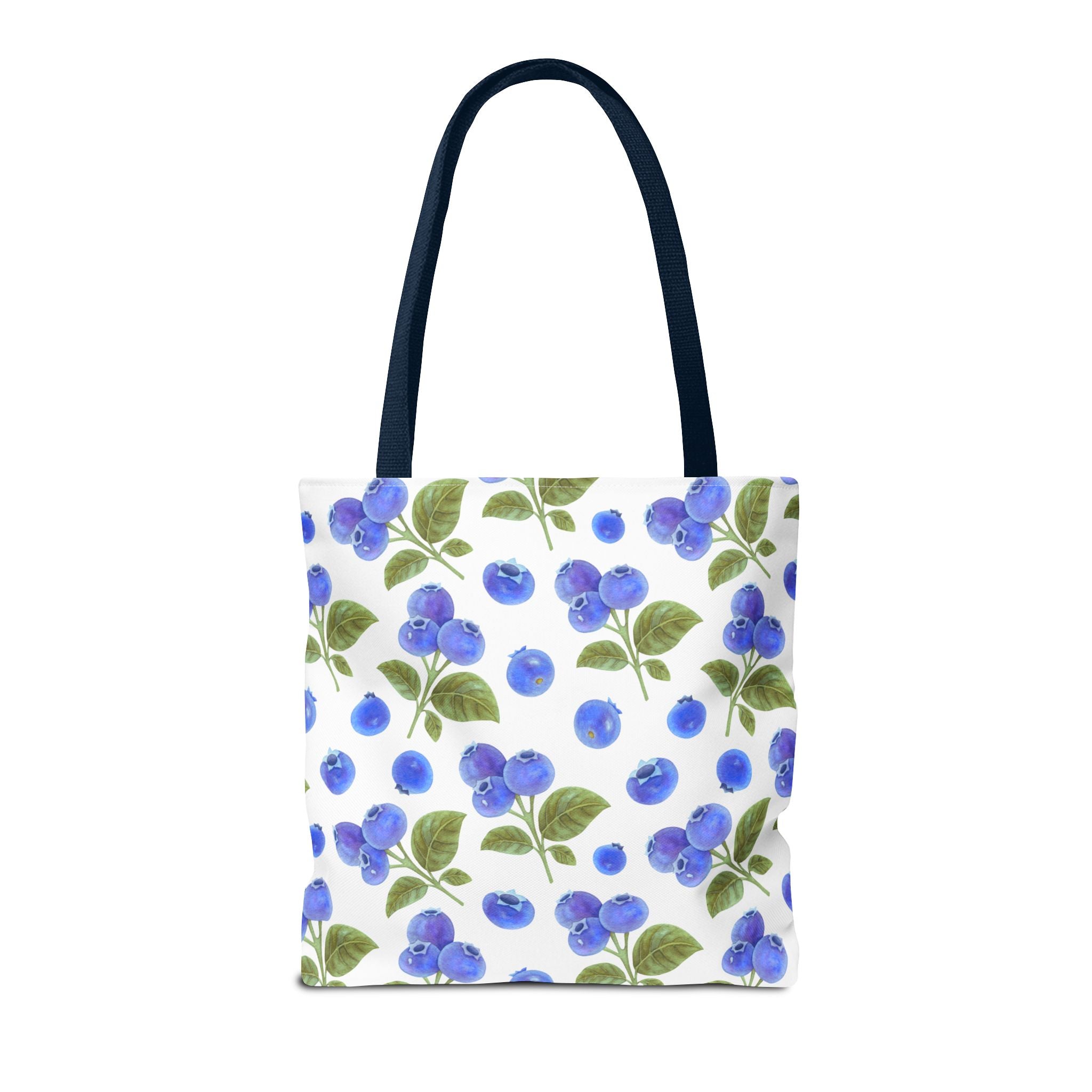 Blueberry Floral Tote Bag - Stylish and Eco-Friendly Shopping