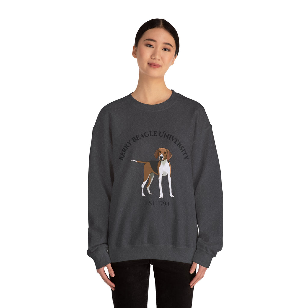 Kerry Beagle University Sweatshirt - "Proudly Representing the Best of the Breed!"