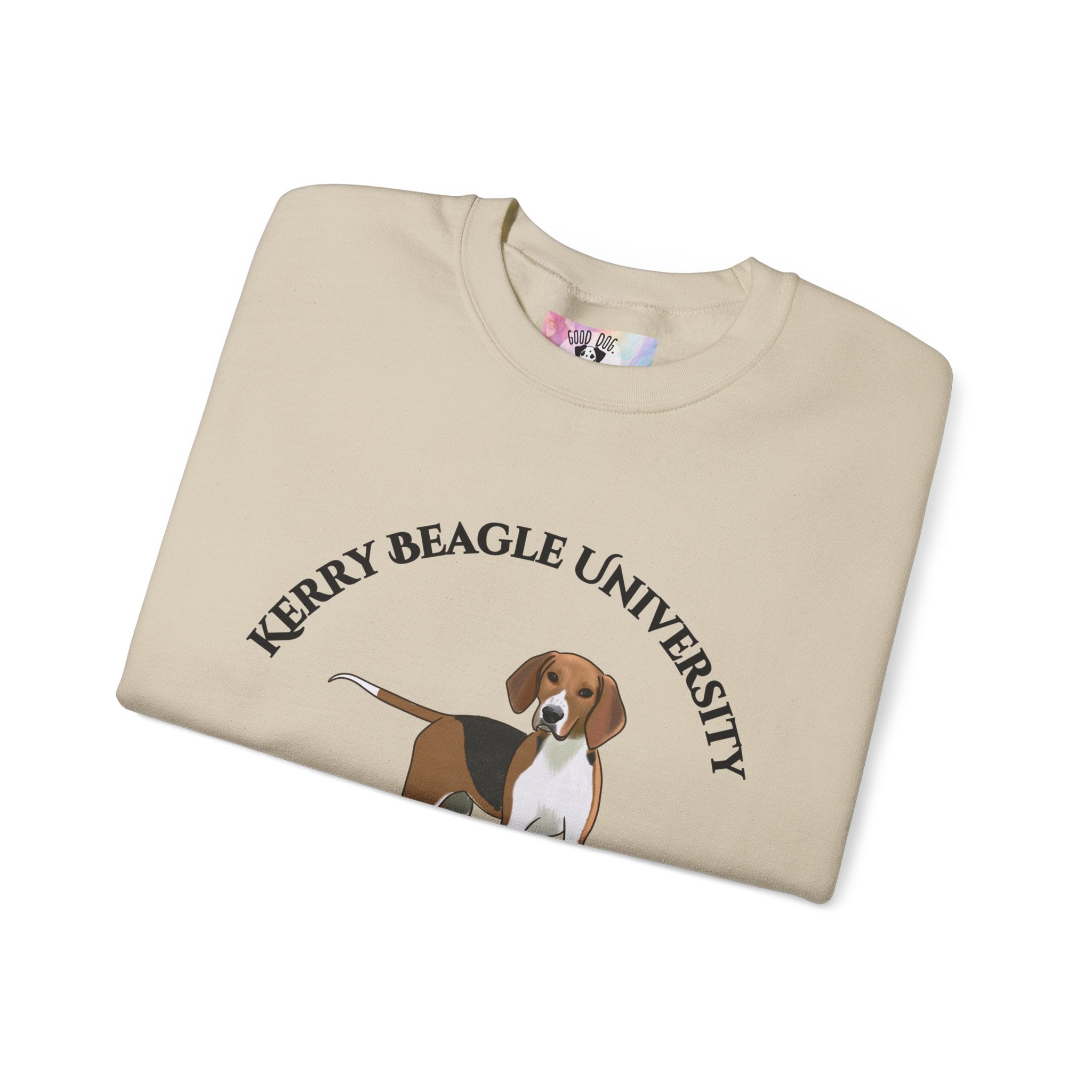 Kerry Beagle University Sweatshirt - "Proudly Representing the Best of the Breed!"