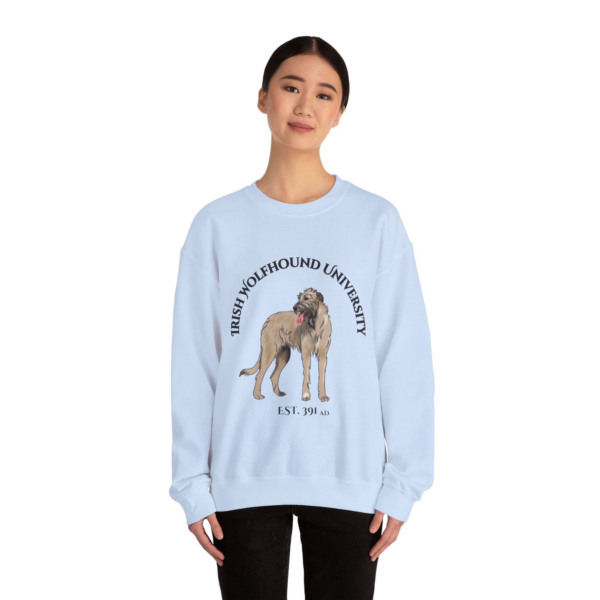Irish Wolfhound University Sweatshirt - "Proudly Representing the Best of the Breed!"