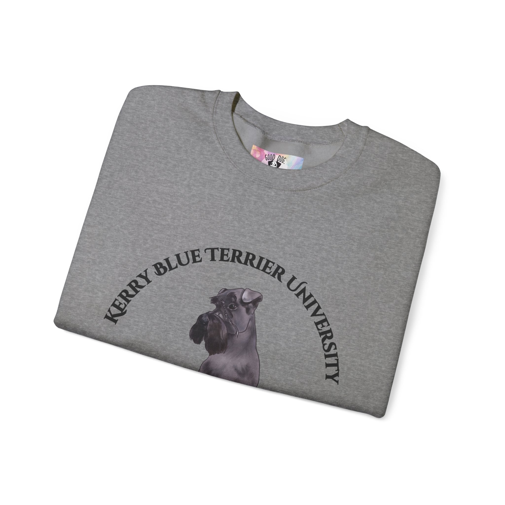 Kerry Blue Terrier University Sweatshirt - "Proudly Representing the Best of the Breed!"