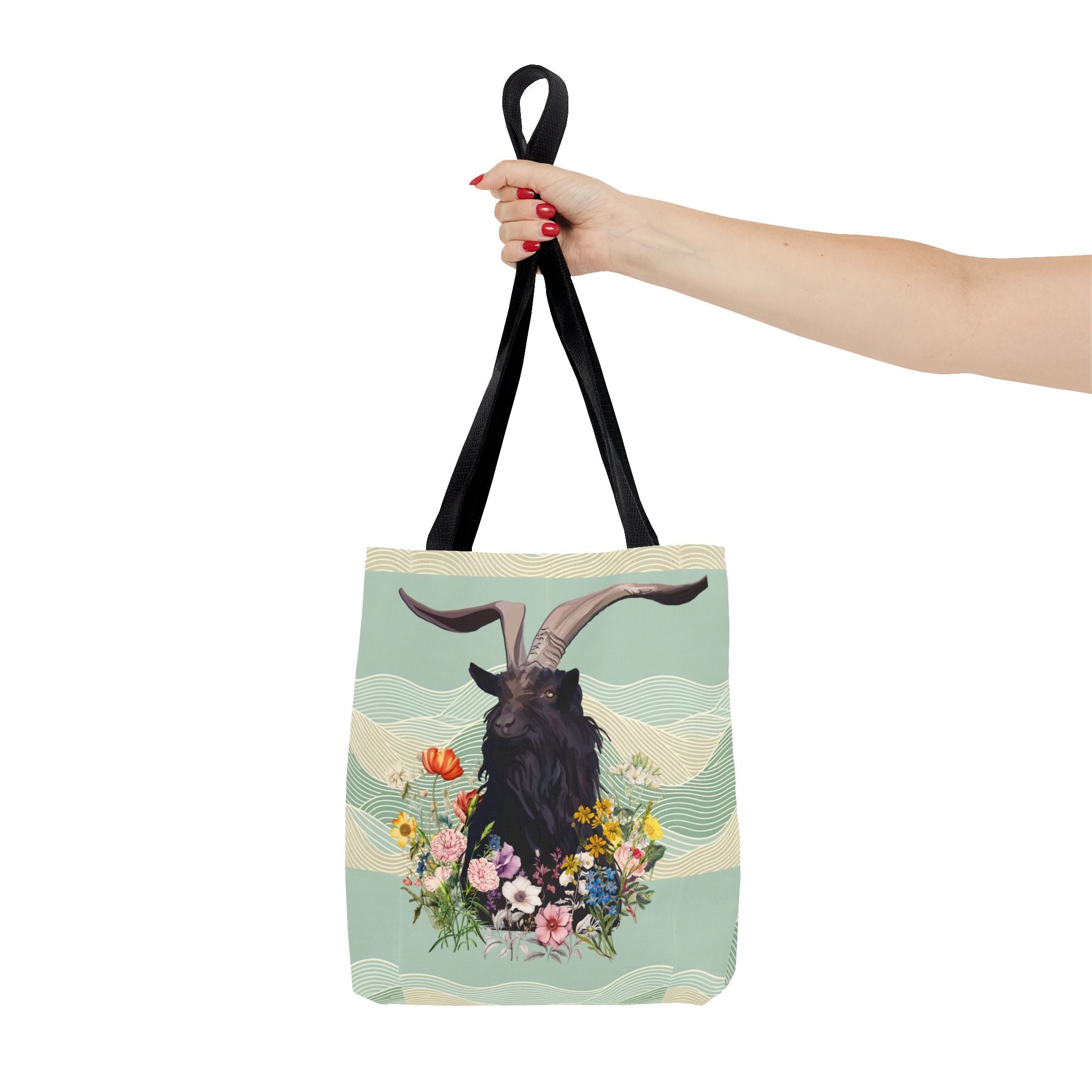 Majestic Goat Tote - "Goat Goals: Achieved!"