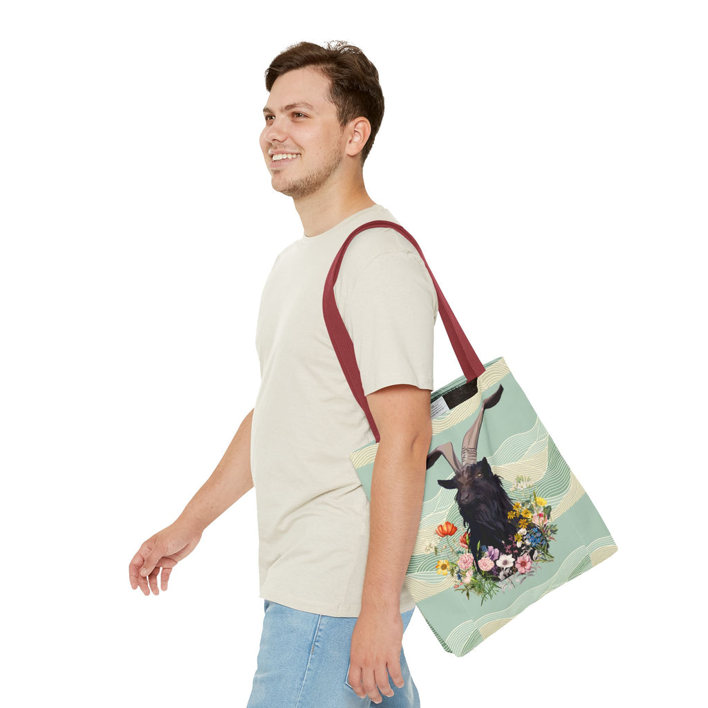 Majestic Goat Tote - "Goat Goals: Achieved!"