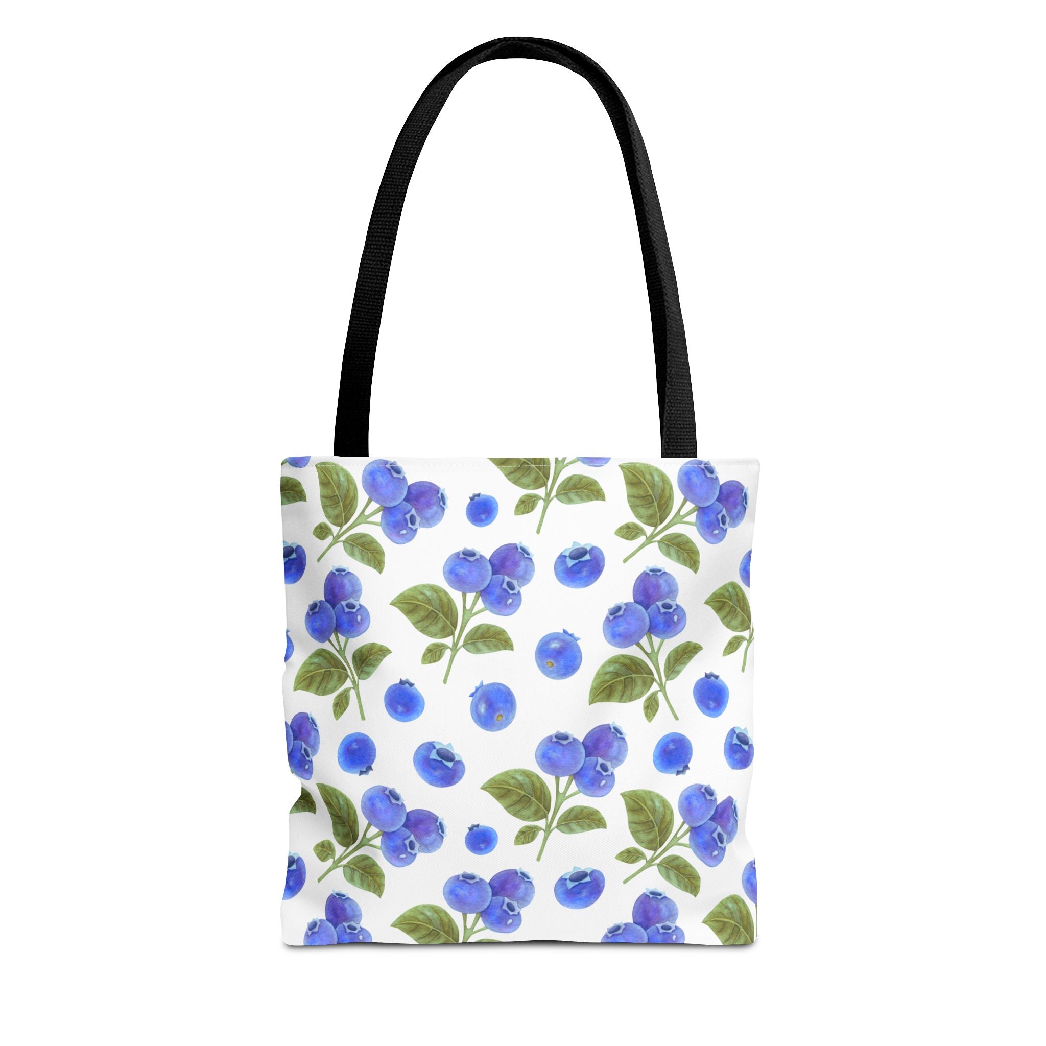 Blueberry Floral Tote Bag - Stylish and Eco-Friendly Shopping
