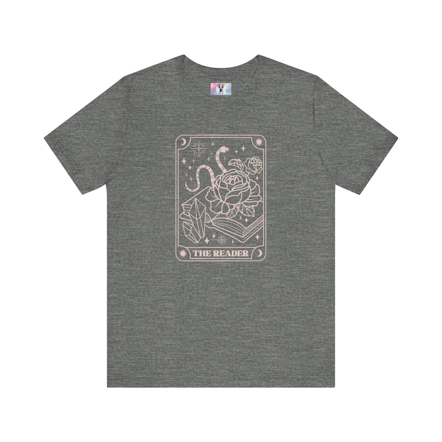 Mystical Reader Tee - Unisex Short Sleeve Shirt for Book Lovers, Perfect Gift for Readers, Literary T-Shirt, Reading Vibes, Cozy Outfit