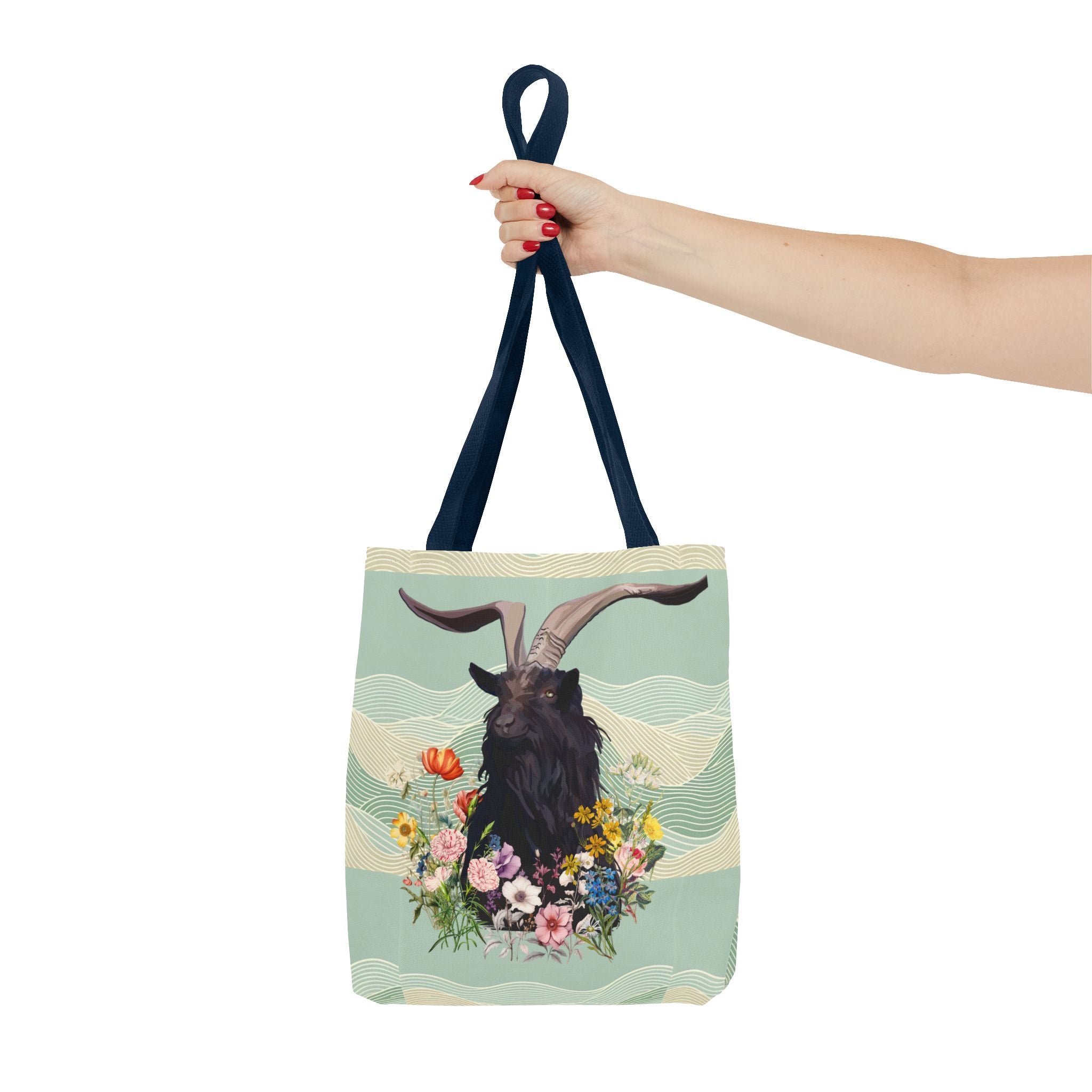 Majestic Goat Tote - "Goat Goals: Achieved!"