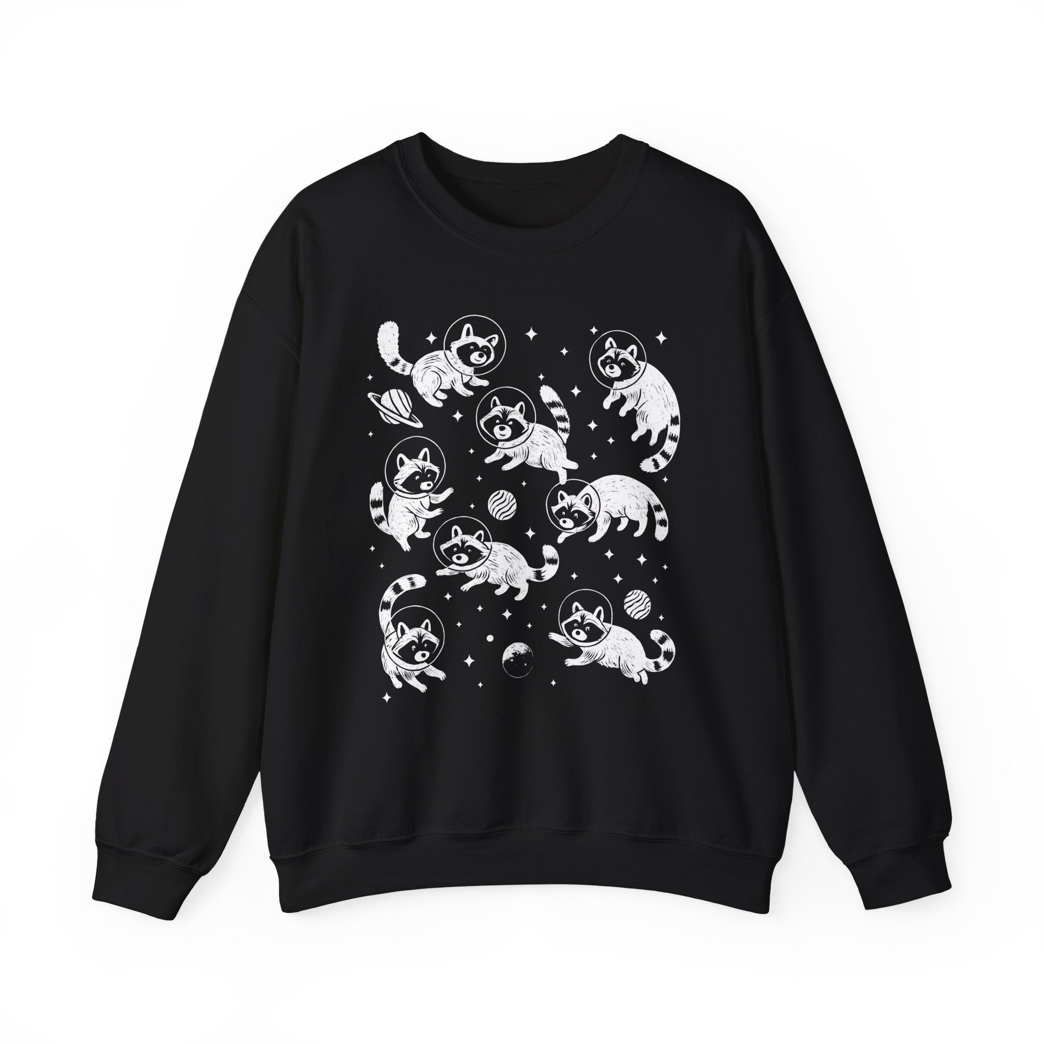 Playful Raccoon Sweatshirt, Unisex Crewneck, Cozy Outfit, Animal Lover Gift, Cute Fashion, Fall Chill, Everyday Wear