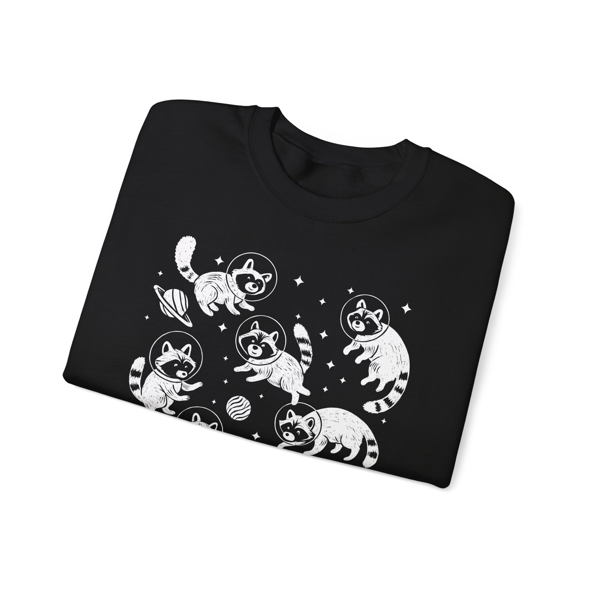 Playful Raccoon Sweatshirt, Unisex Crewneck, Cozy Outfit, Animal Lover Gift, Cute Fashion, Fall Chill, Everyday Wear