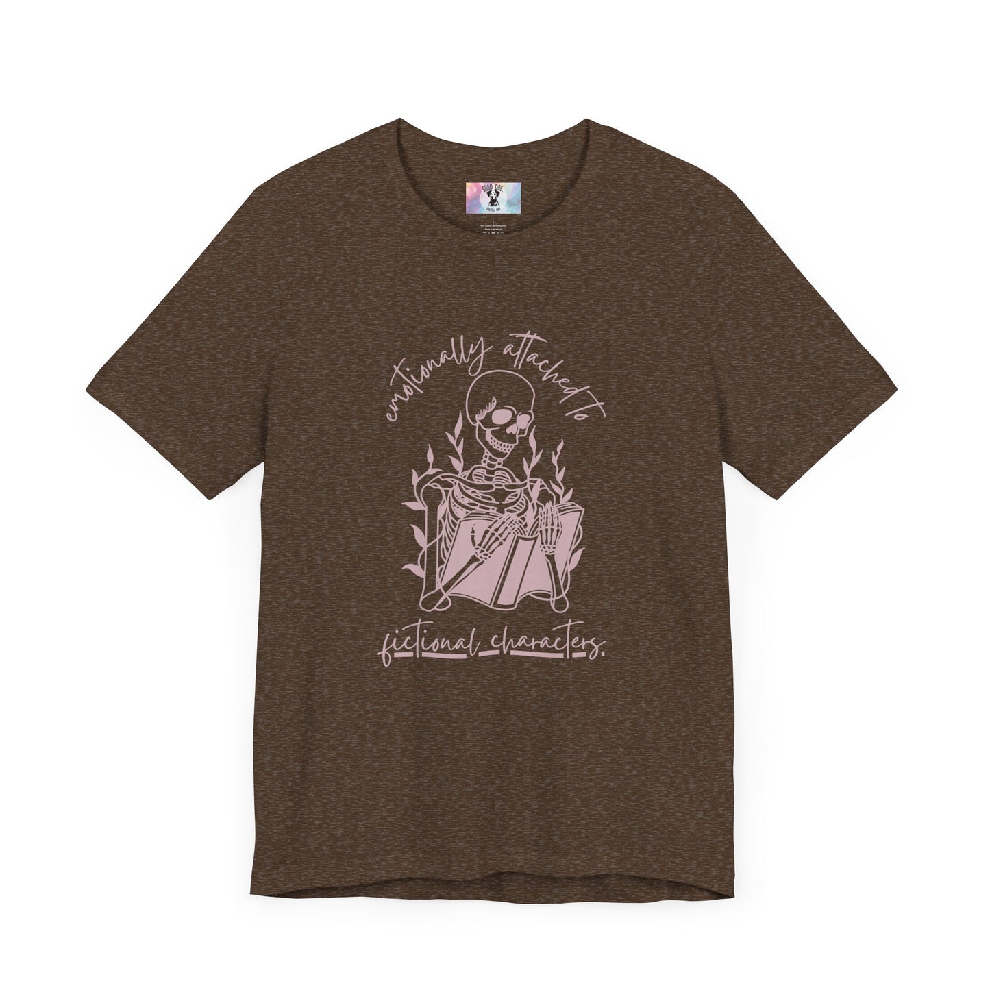 Fictional Character Love Tee, Unisex T-Shirt for Book Lovers, Gift for Gamers, Cute Graphic Tee, Halloween & Casual Wear