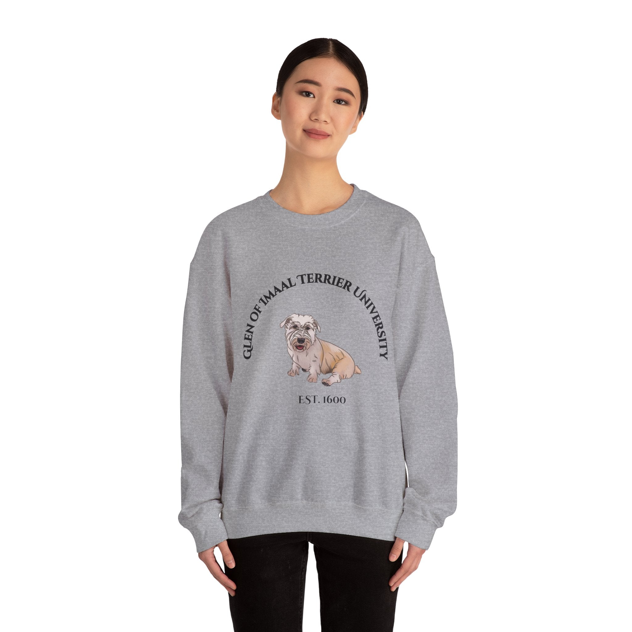Glen of Imaal Terrier University Sweatshirt  - "Proudly Representing the Best of the Breed!"