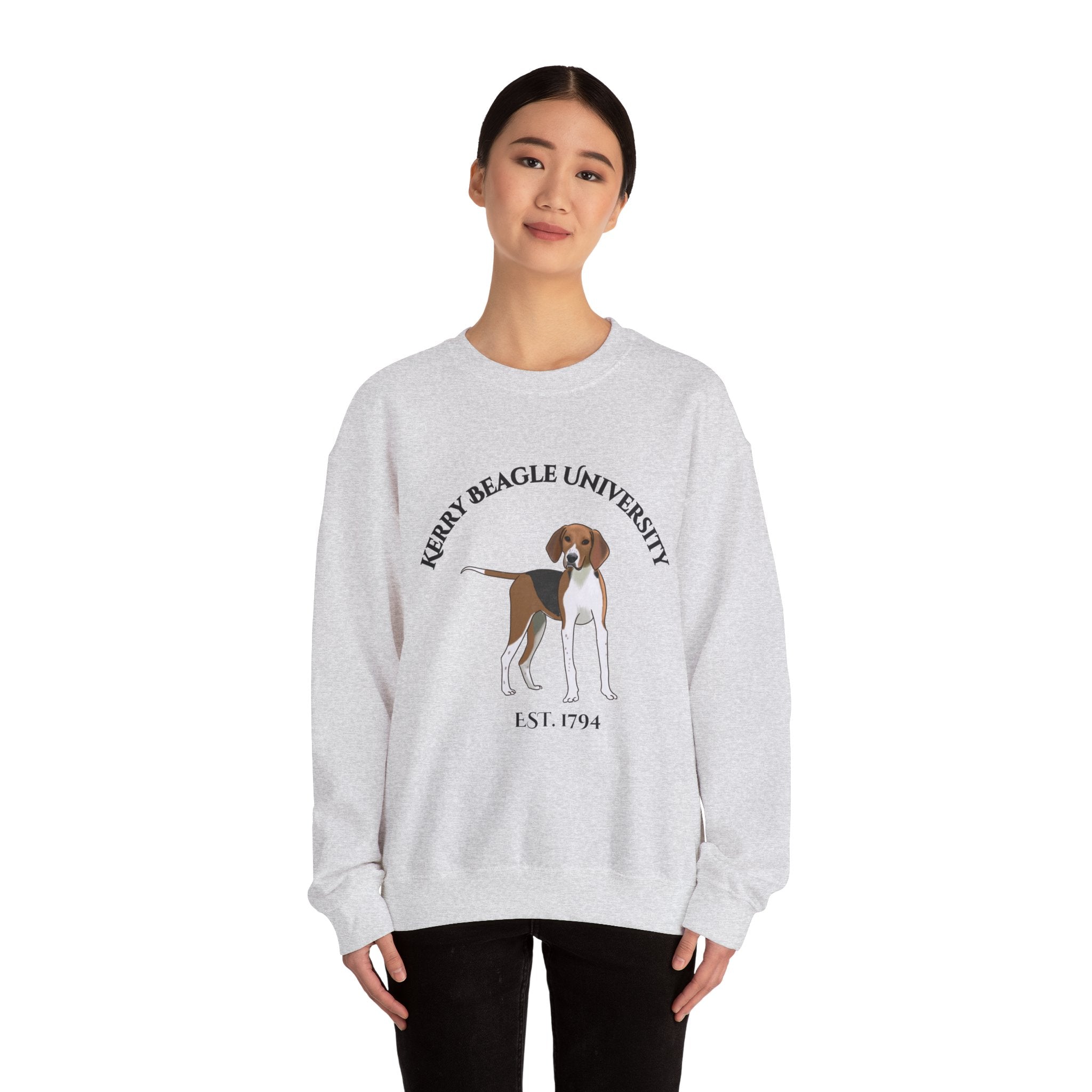 Kerry Beagle University Sweatshirt - "Proudly Representing the Best of the Breed!"
