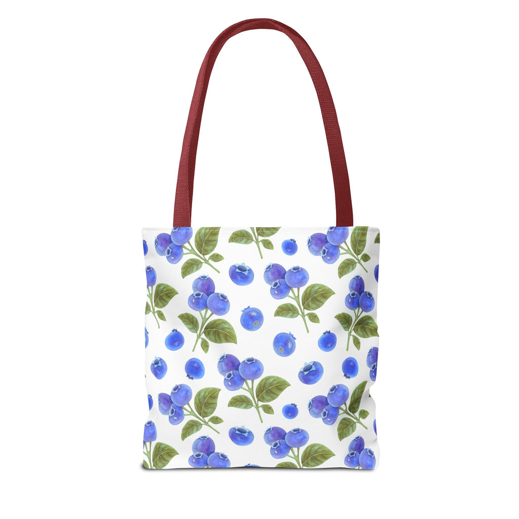 Blueberry Floral Tote Bag - Stylish and Eco-Friendly Shopping