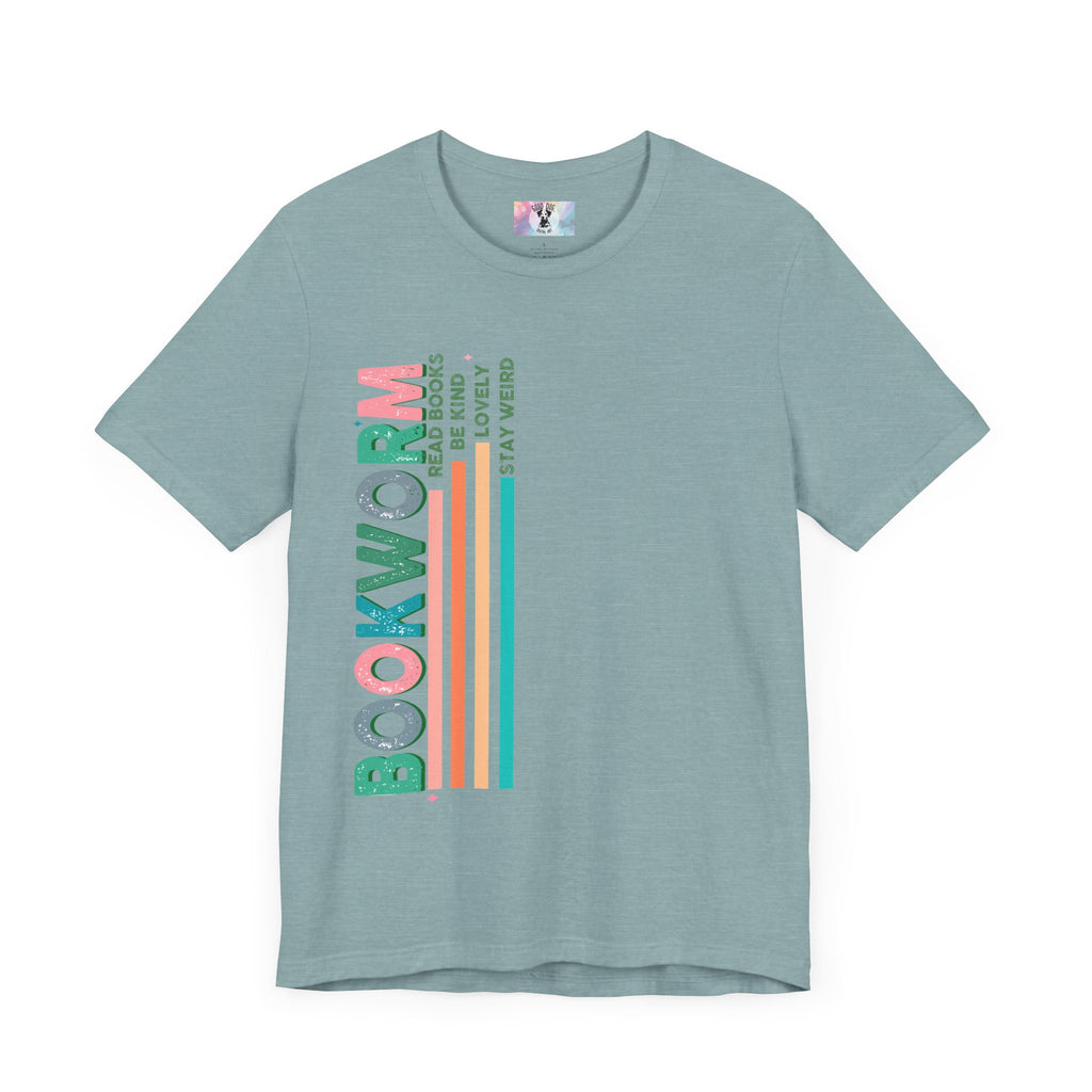 Bookworm Unisex Tee, Cozy Casual Wear for Readers, Perfect Gift for Book Lovers, Ideal for Book Clubs, Birthday, and Holidays