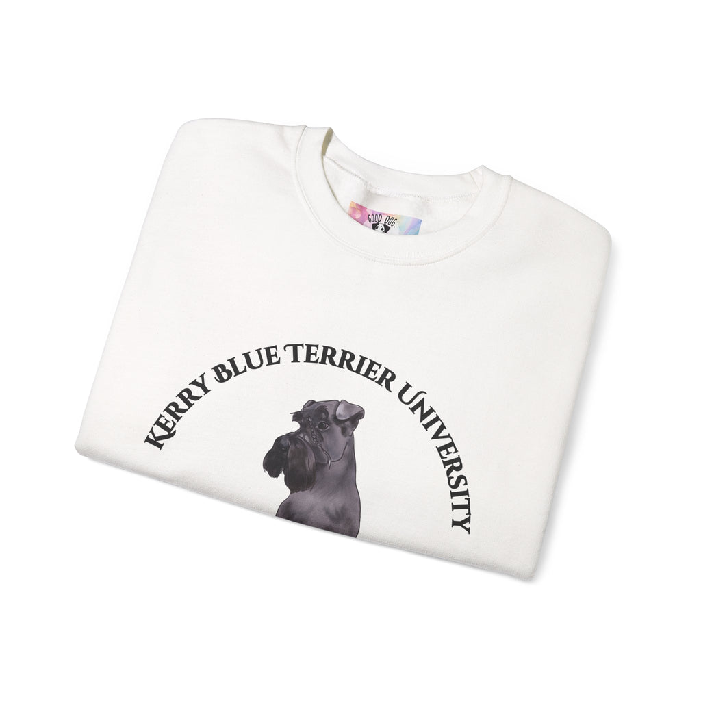 Kerry Blue Terrier University Sweatshirt - "Proudly Representing the Best of the Breed!"