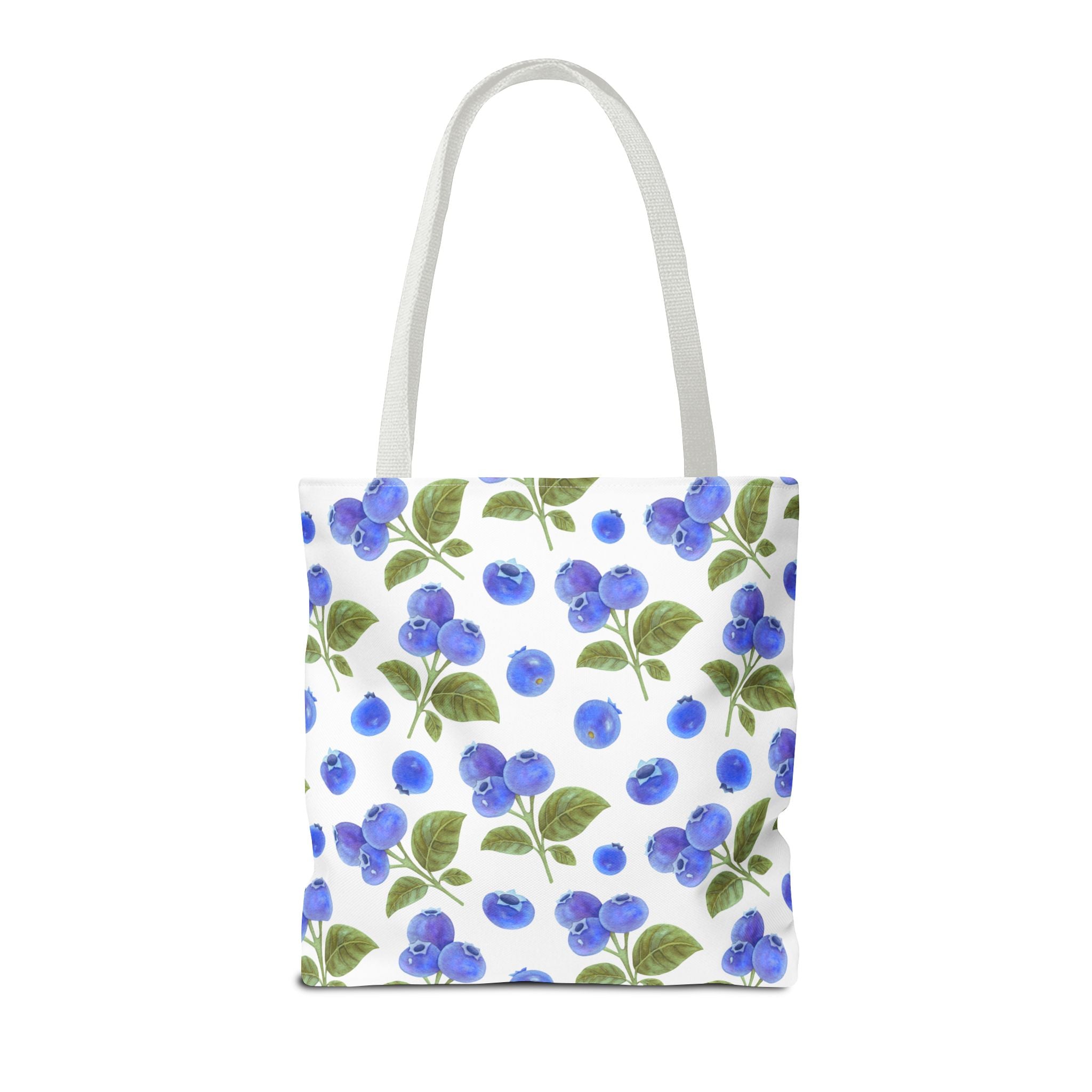 Blueberry Floral Tote Bag - Stylish and Eco-Friendly Shopping