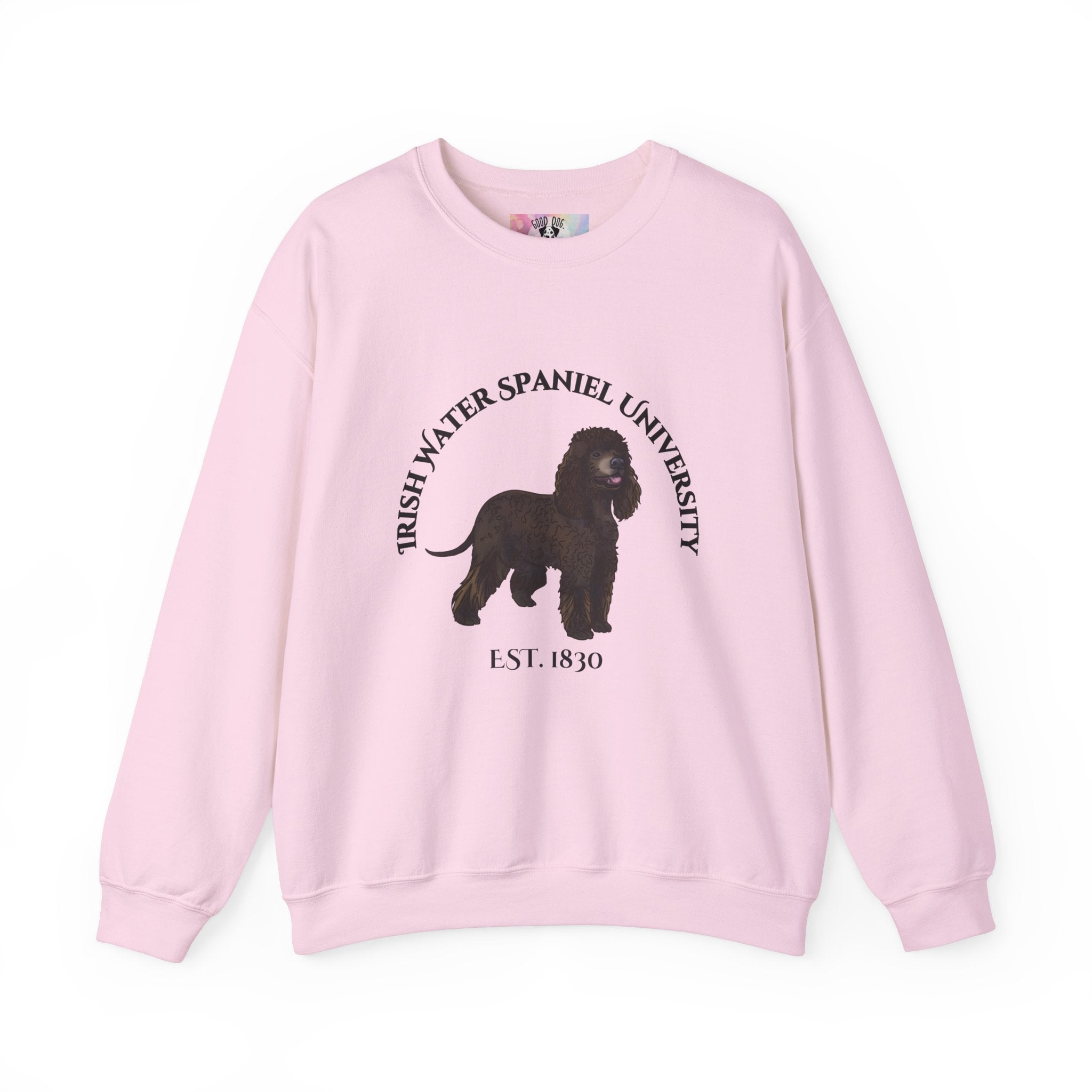 Irish Water Spaniel University Sweatshirt  - "Proudly Representing the Best of the Breed!"