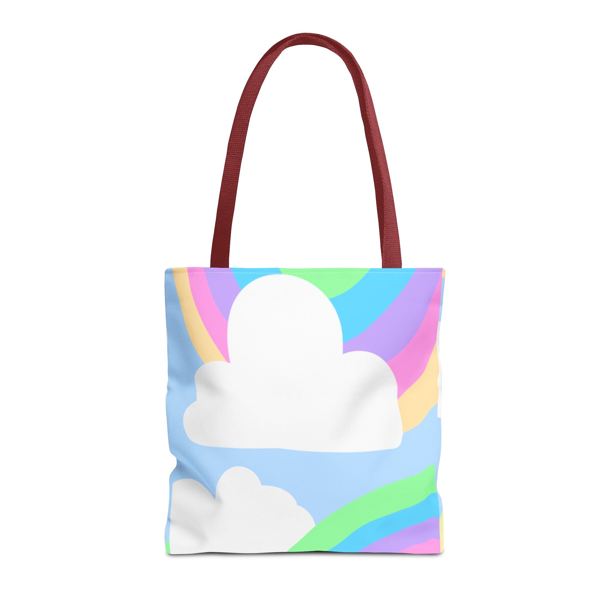Pastel Rainbows & Clouds Tote - "Soft, Sweet, and Dreamy!"