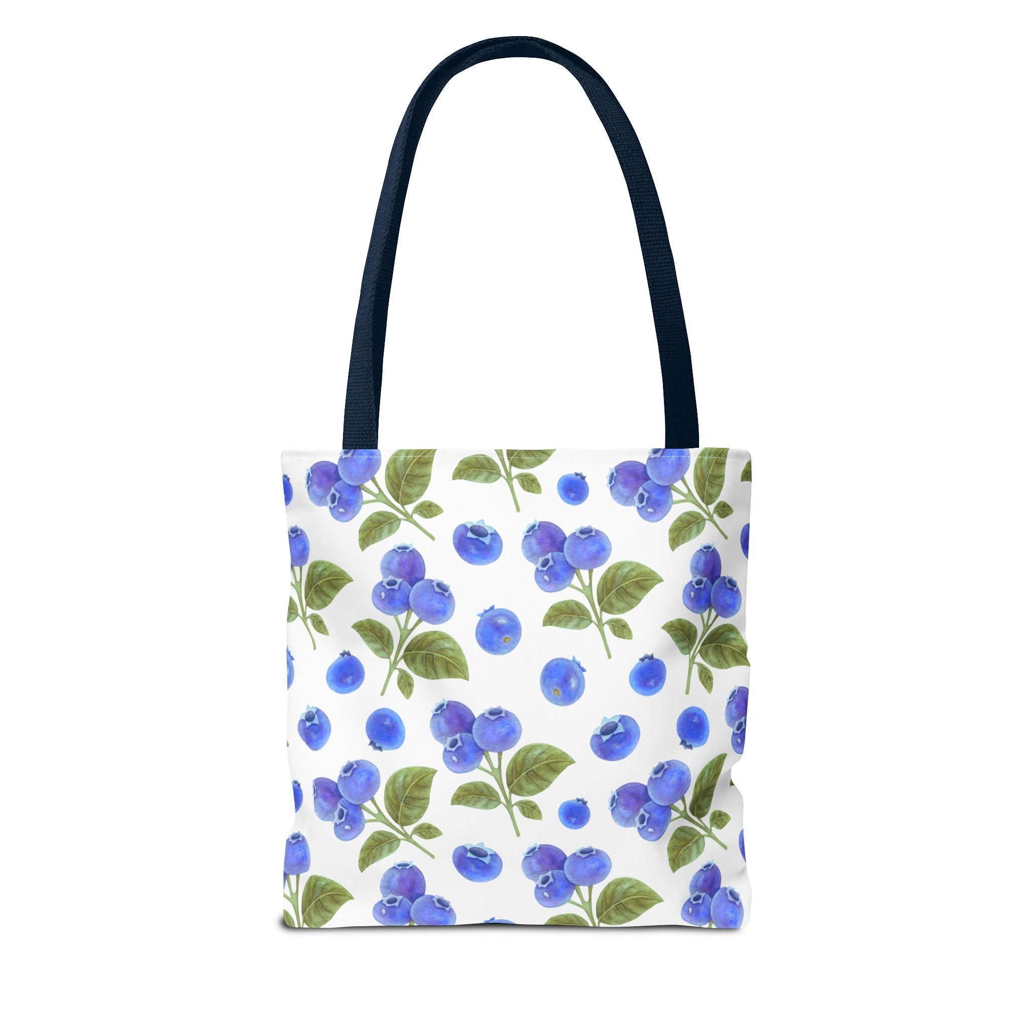 Blueberry Floral Tote Bag - Stylish and Eco-Friendly Shopping