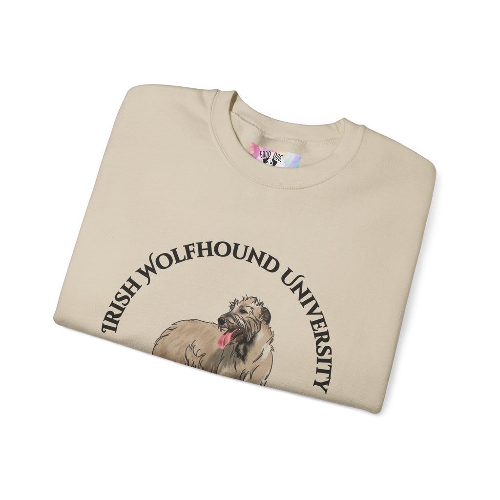 Irish Wolfhound University Sweatshirt - "Proudly Representing the Best of the Breed!"