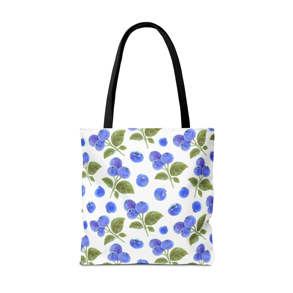 Blueberry Floral Tote Bag - Stylish and Eco-Friendly Shopping