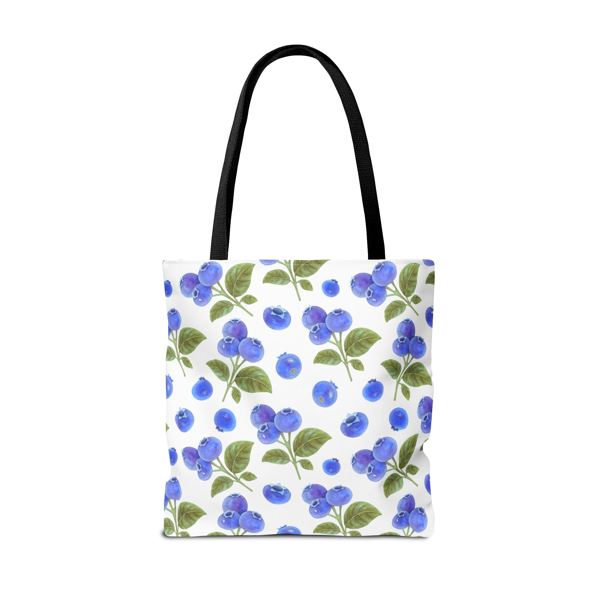 Blueberry Floral Tote Bag - Stylish and Eco-Friendly Shopping