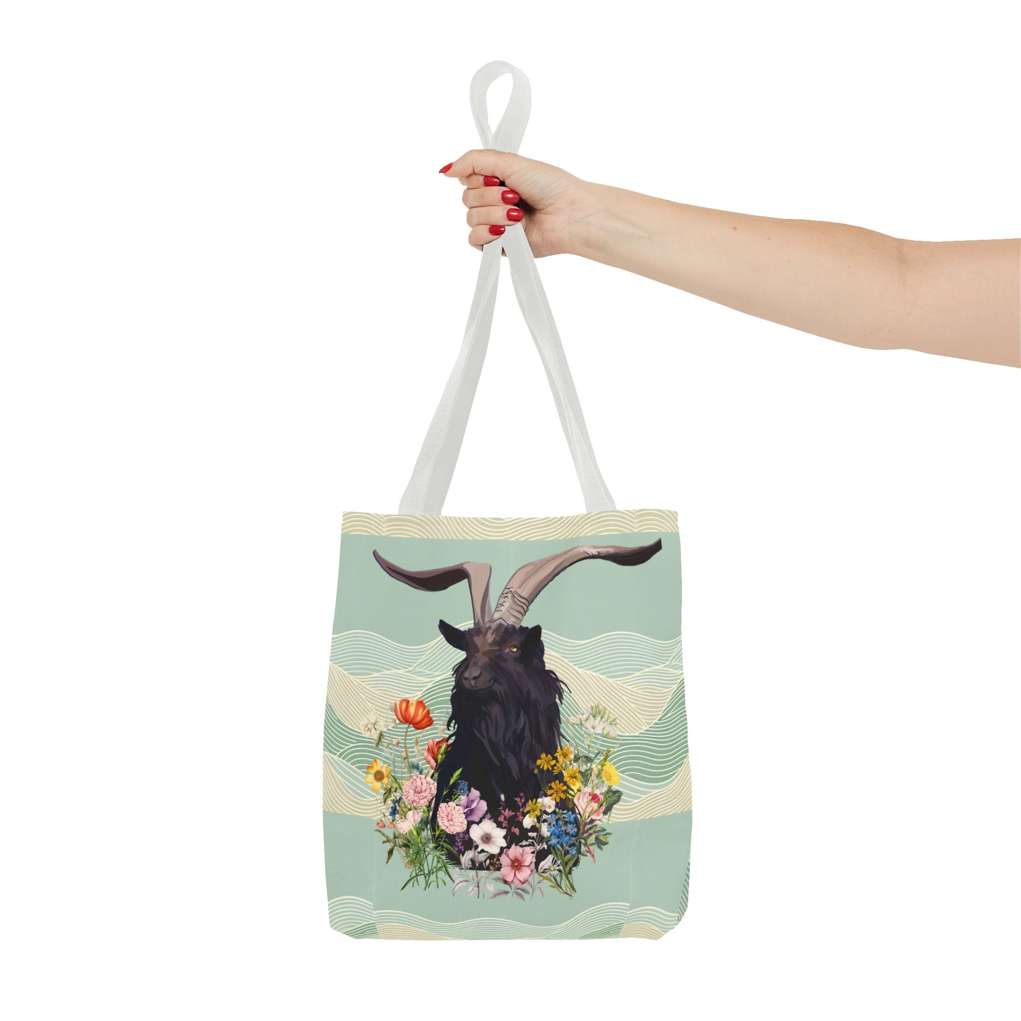 Majestic Goat Tote - "Goat Goals: Achieved!"