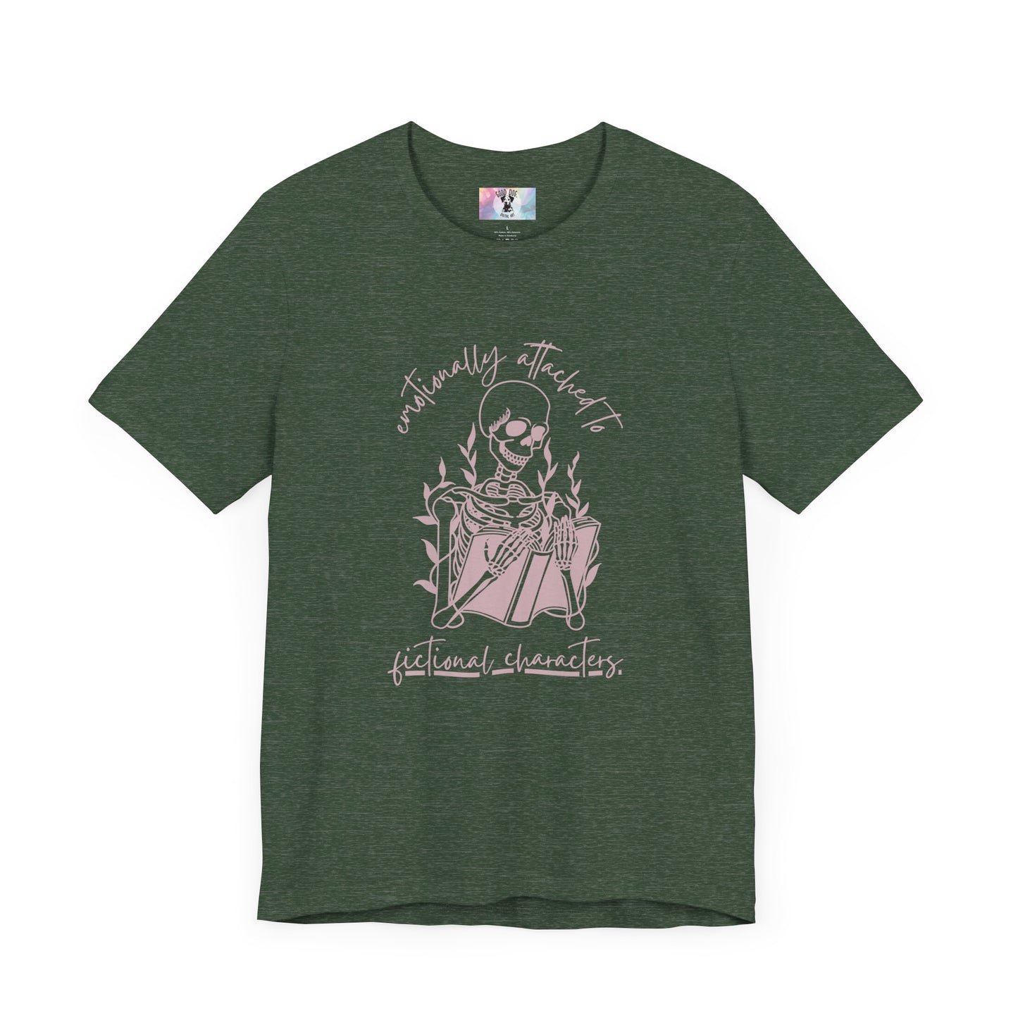 Fictional Character Love Tee, Unisex T-Shirt for Book Lovers, Gift for Gamers, Cute Graphic Tee, Halloween & Casual Wear