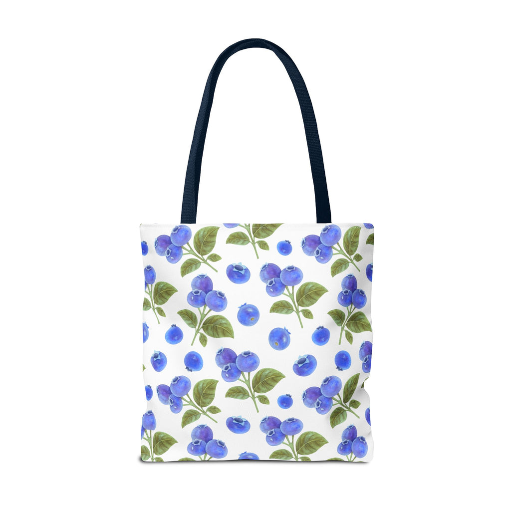 Blueberry Floral Tote Bag - Stylish and Eco-Friendly Shopping